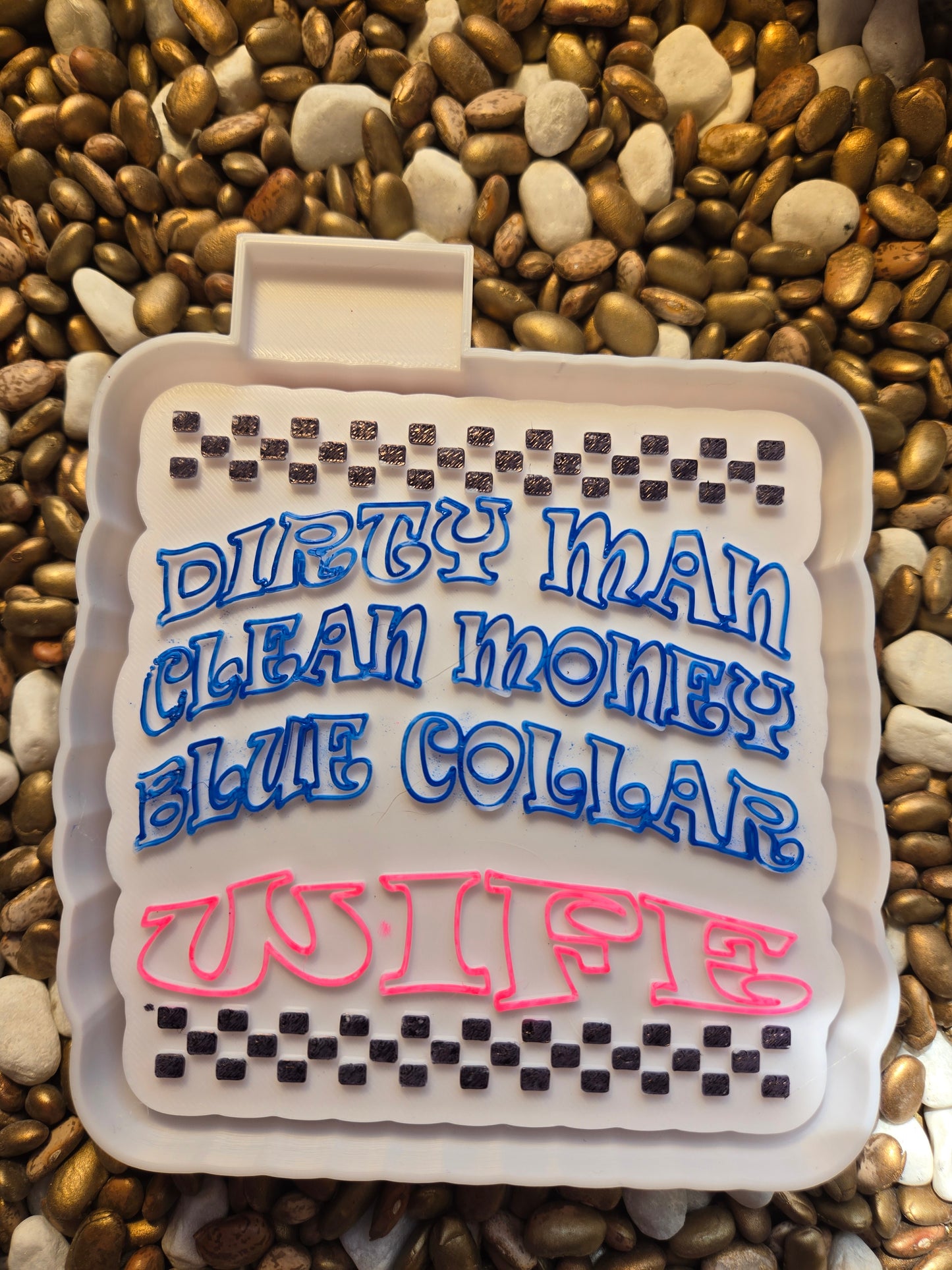 Dirty Man Freshie Mold