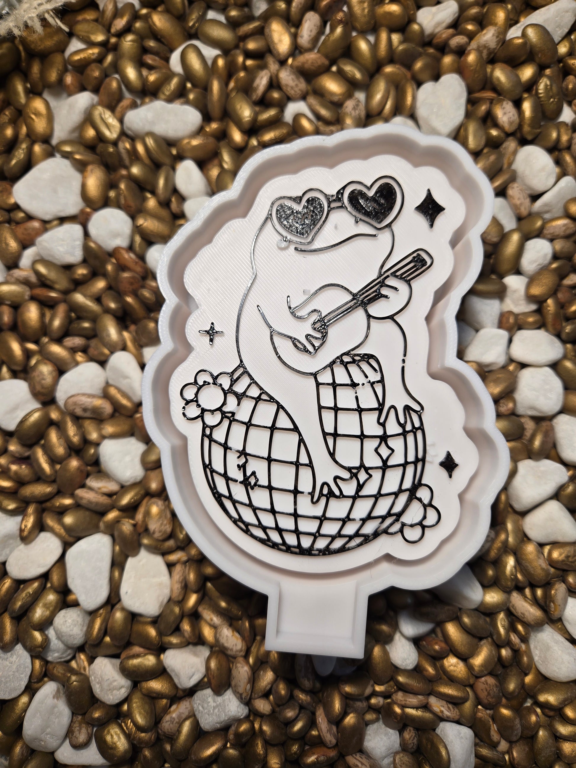Disco Frog Freshie Mold