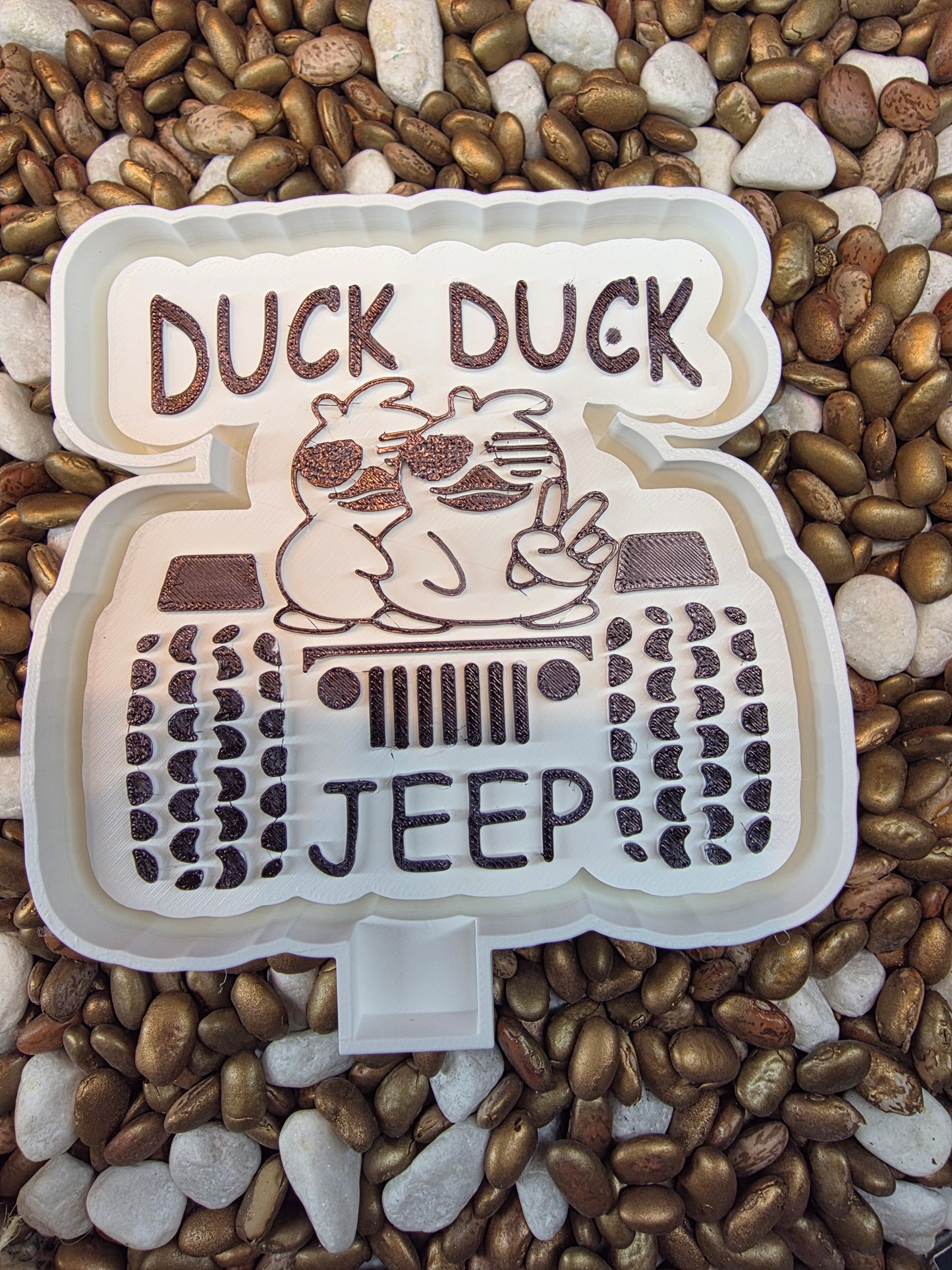 Duck Duck Jeep Freshie Mold