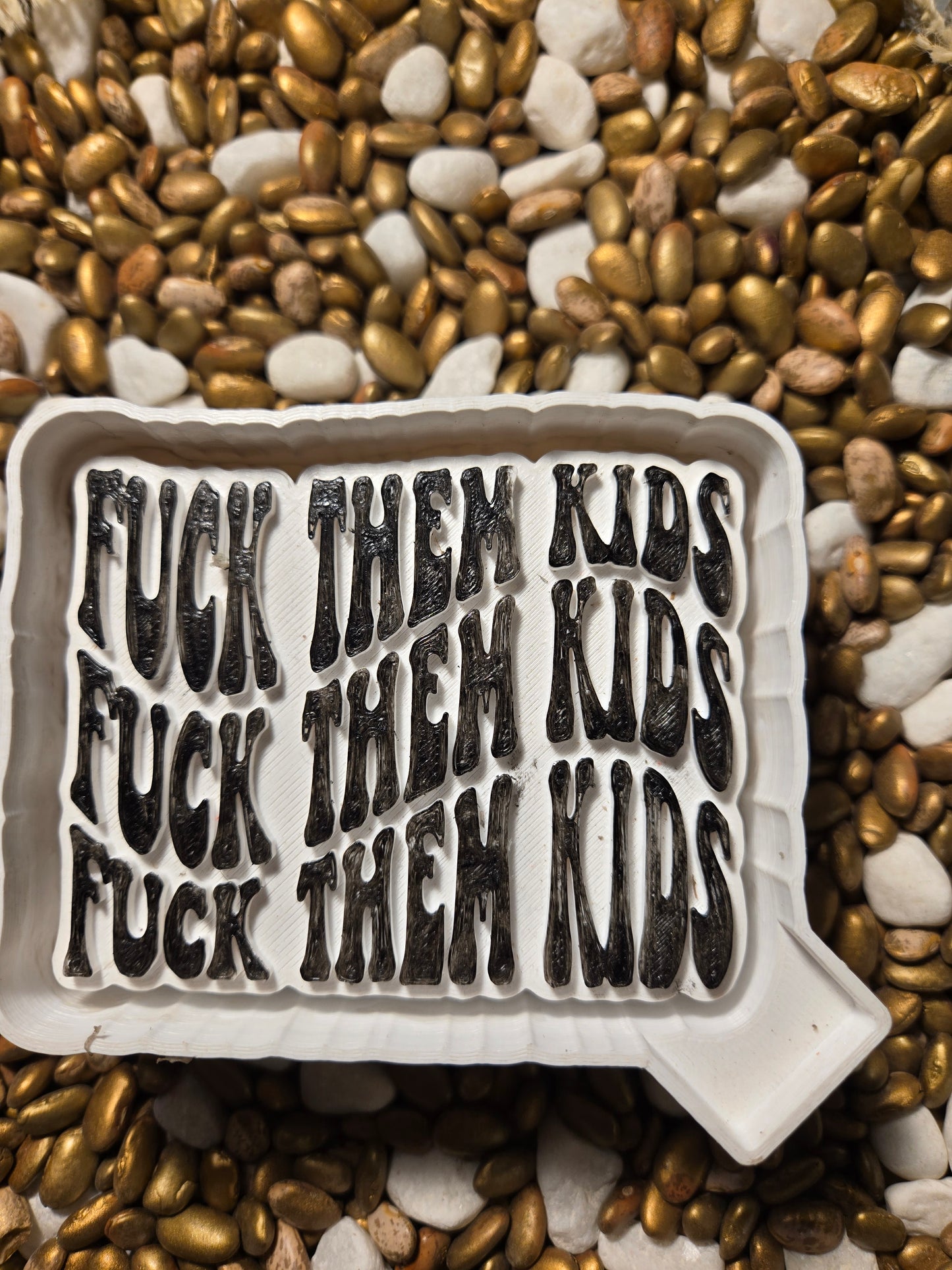 F Them Kids Freshie Mold