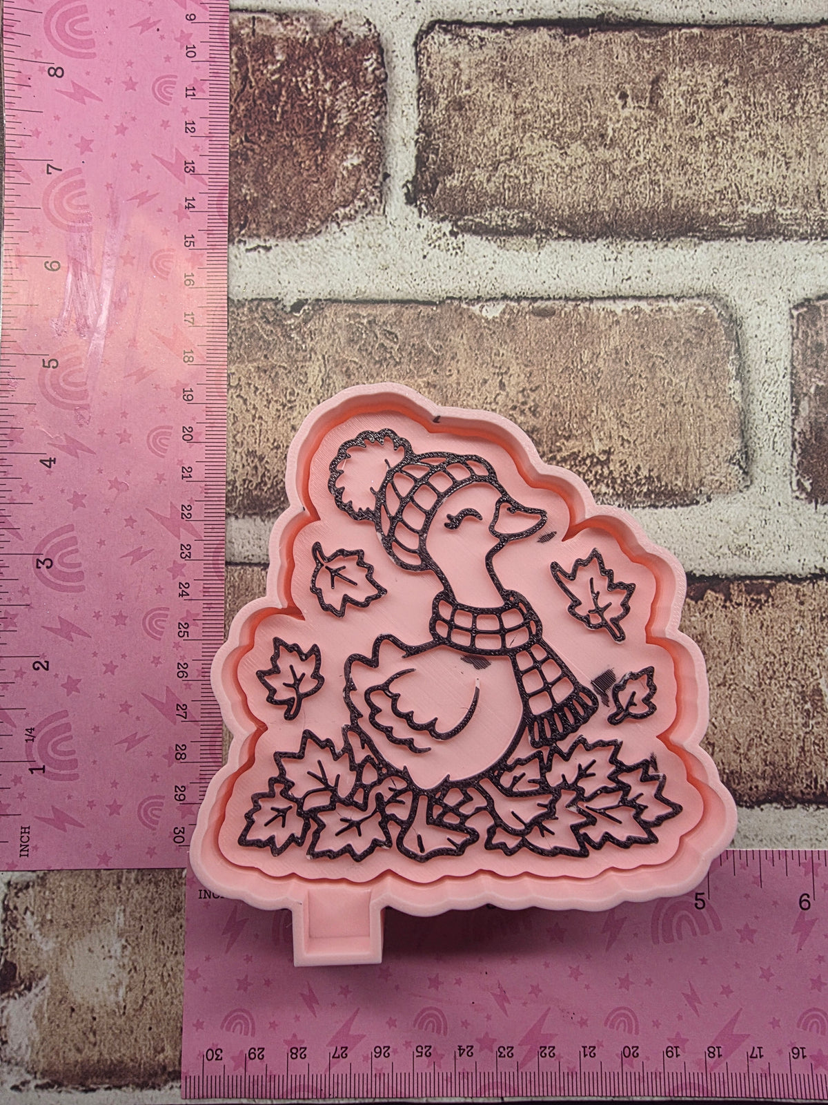 Fall Goose Freshie Mold
