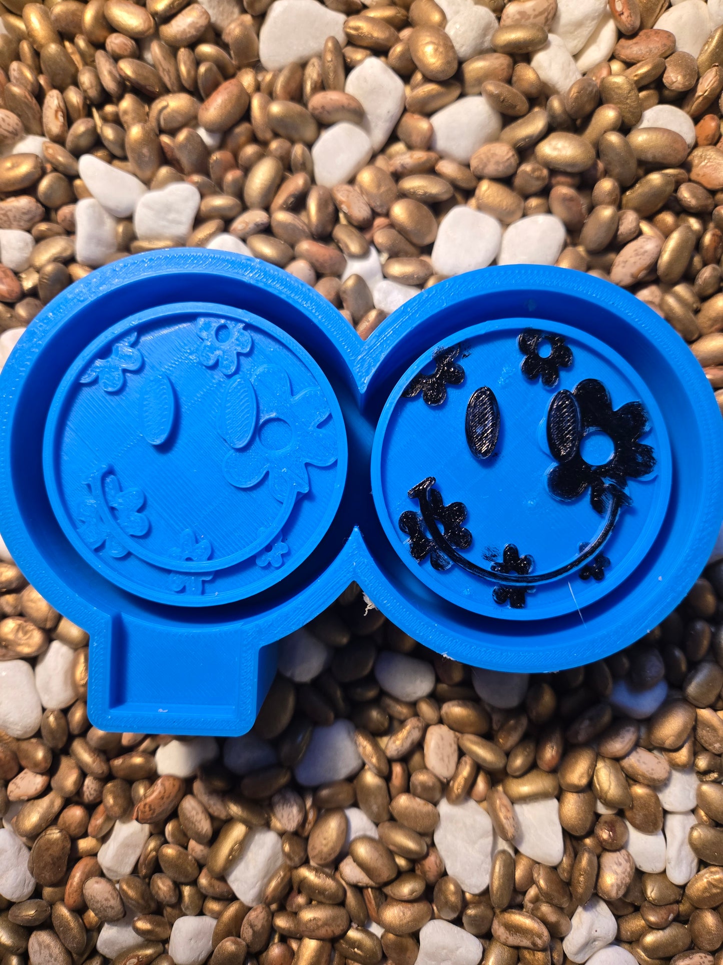 Flower Face Vent Freshie Mold