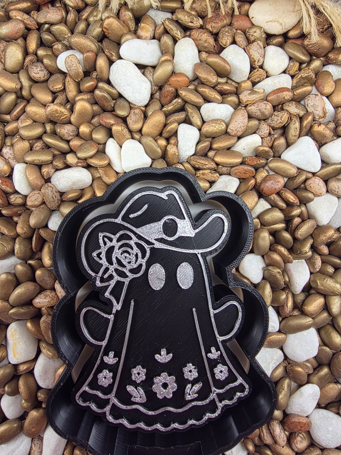 Flower Ghost Freshie Mold