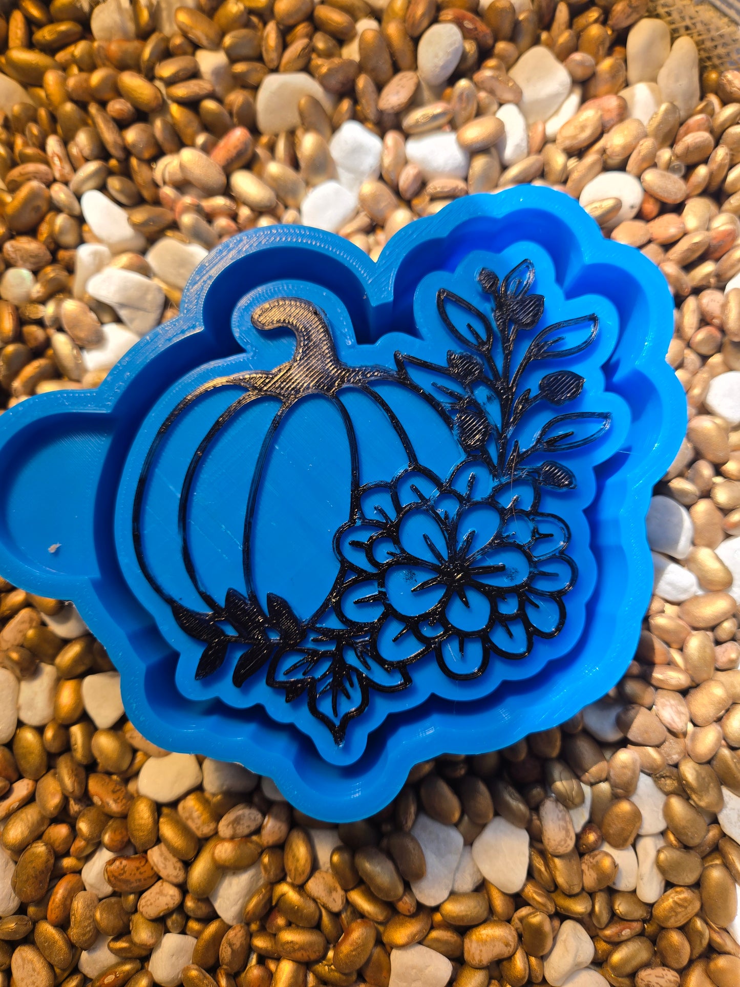 Flower Pumpkin Freshie Mold