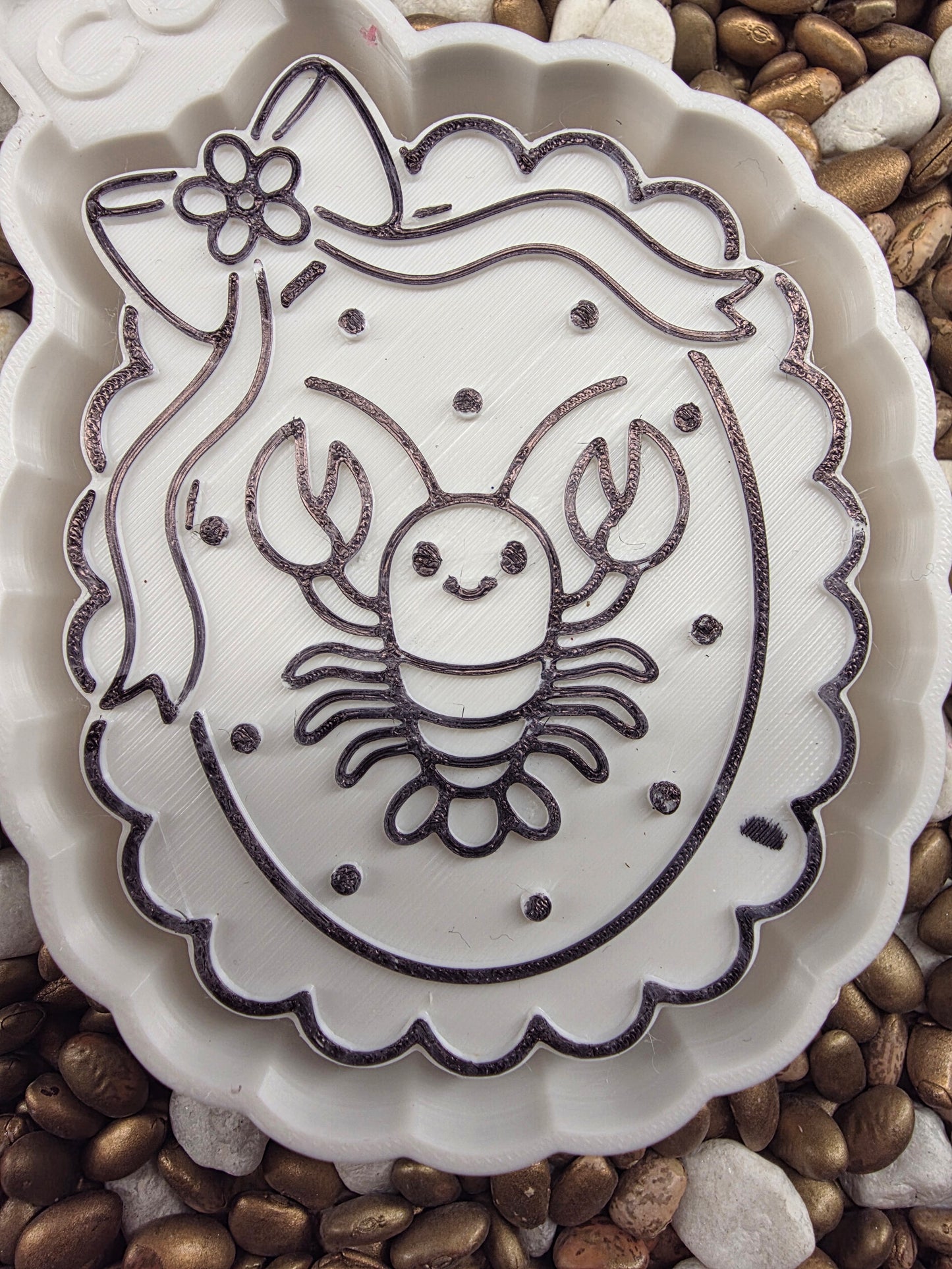 Framed Lobster Freshie Mold