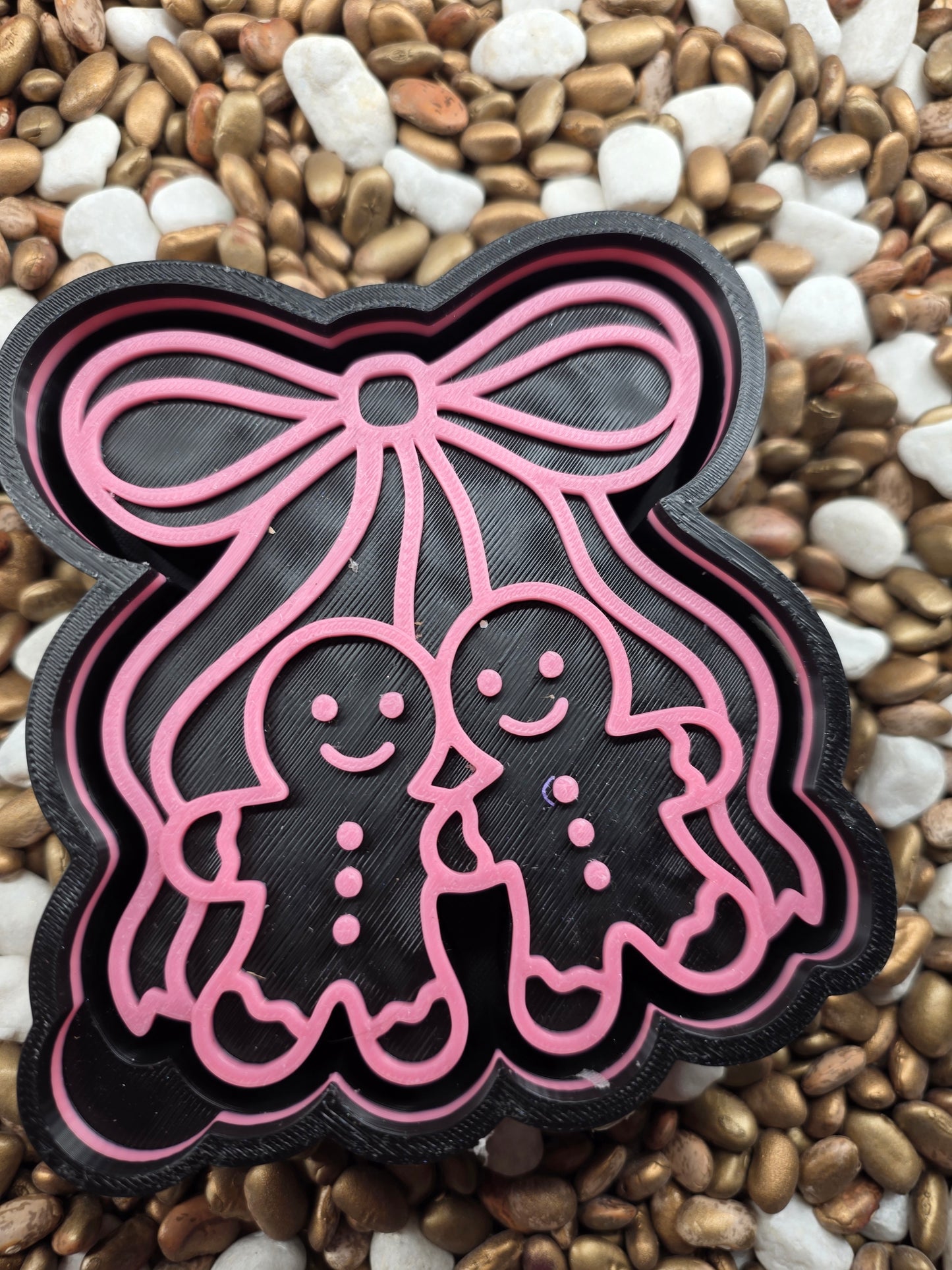 Gingerbread Men Cherry Freshie Mold