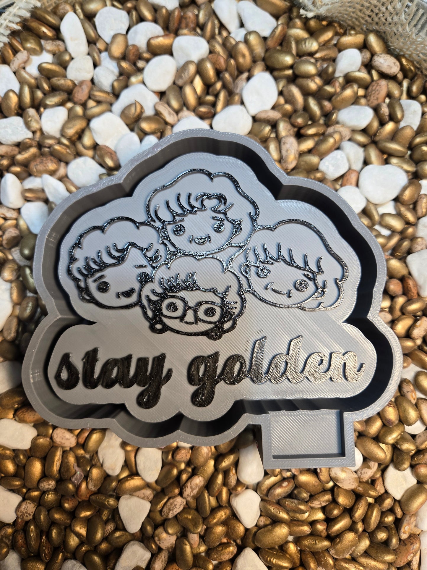 Stay Golden Freshie Mold