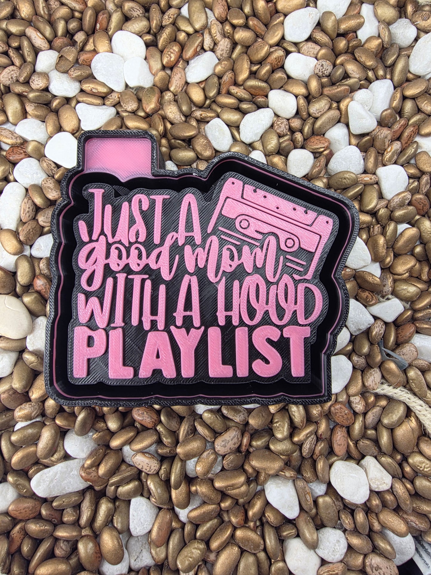 Good Mom with Hood Playlist Freshie Mold