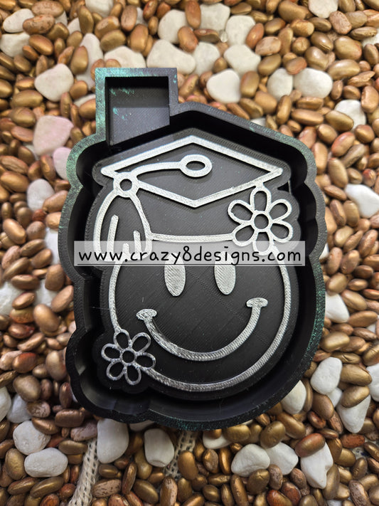Graduate Smiley Freshie Mold
