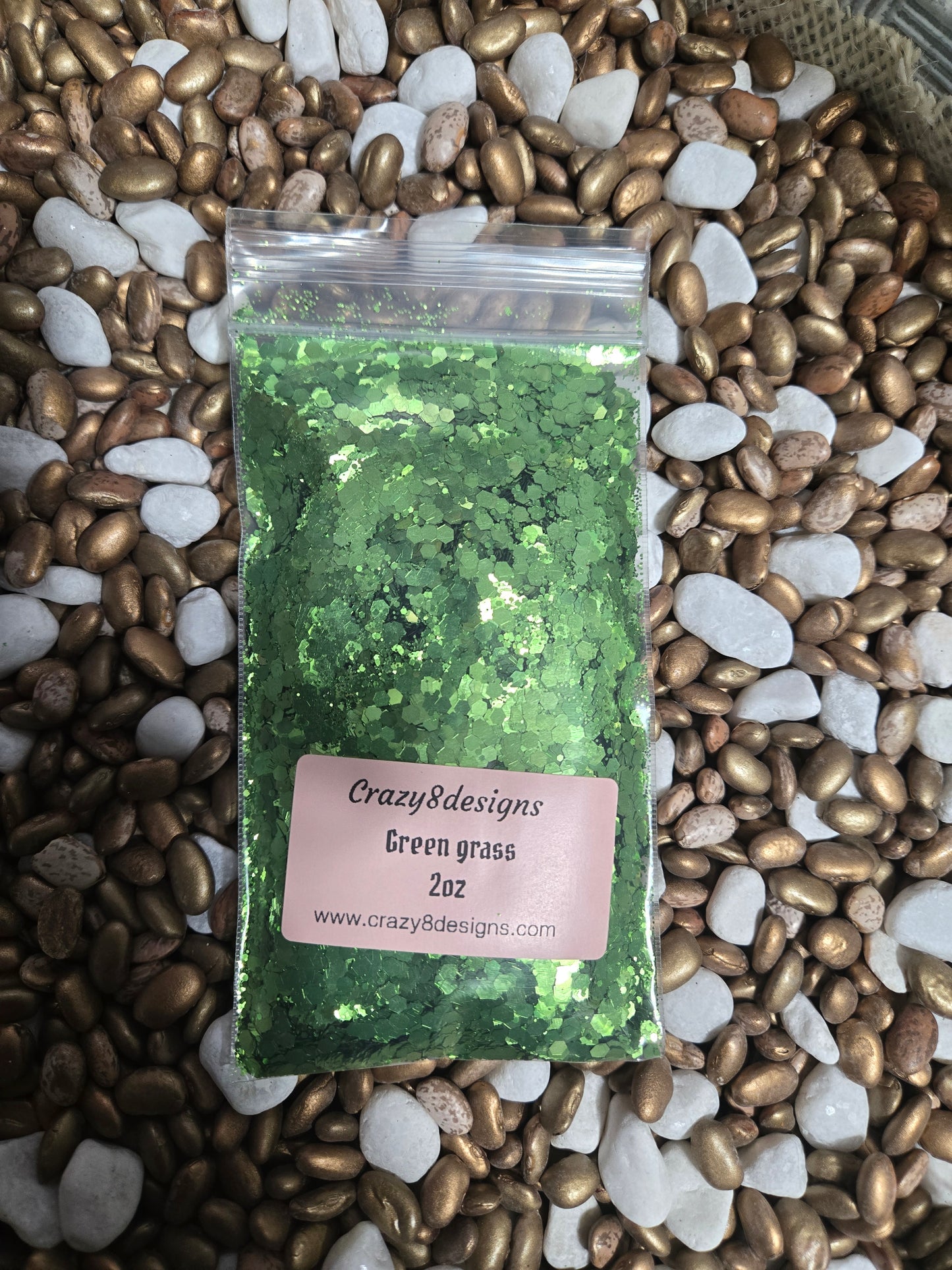 Green Grass Glitter