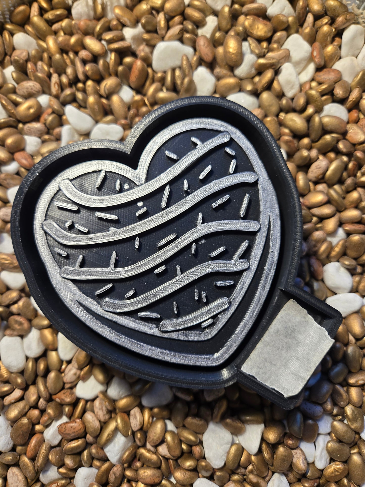 Heart Snack Cake Freshie Mold