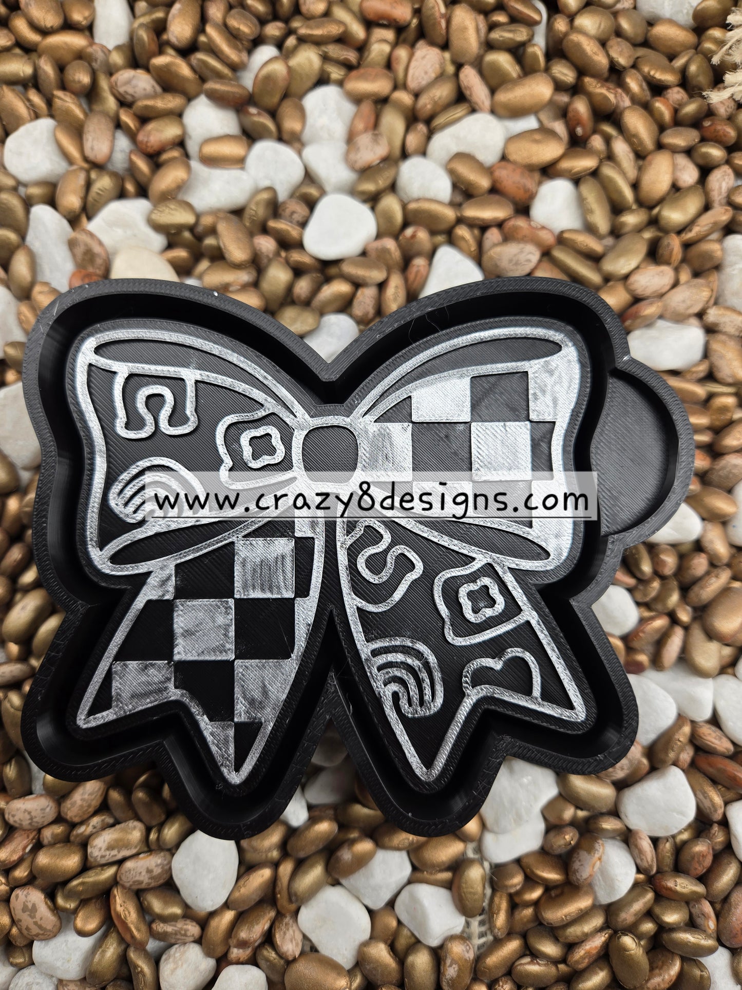 Horse Shoe Bow Freshie Mold