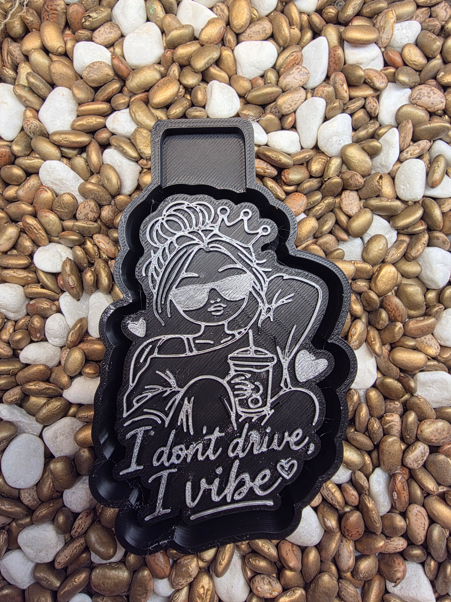I do not drive I vibe Freshie Mold