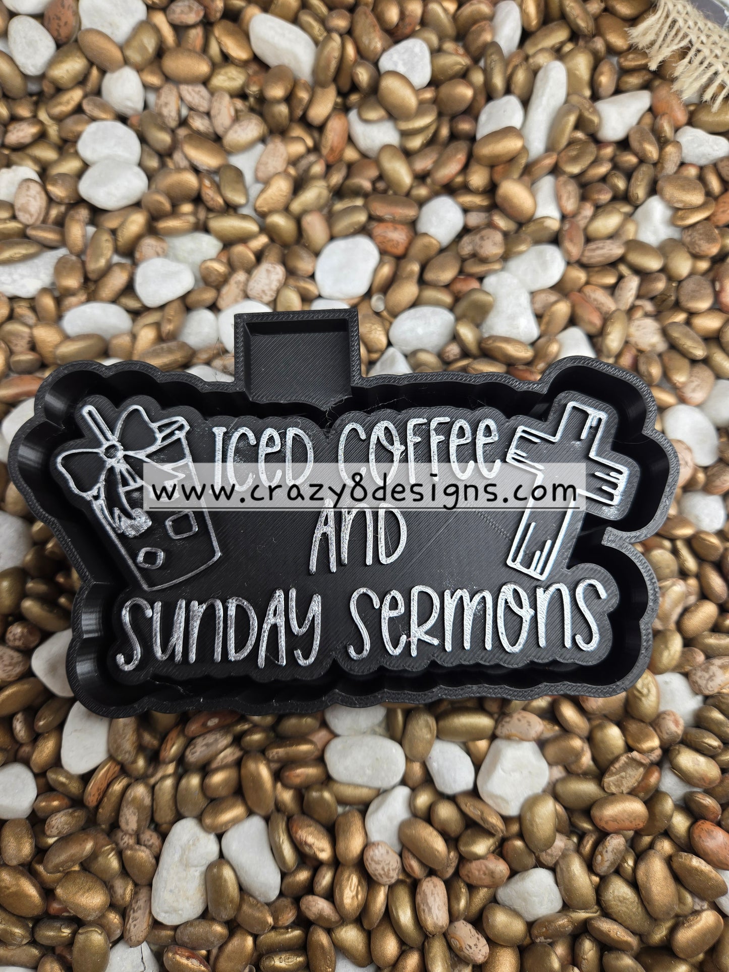 Iced Coffee Freshie Mold