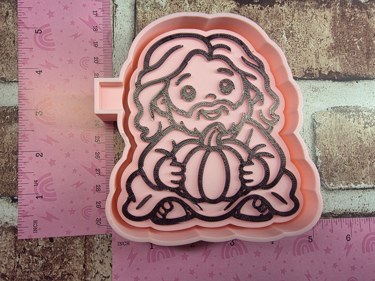 Jesus Pumpkin Freshie Mold