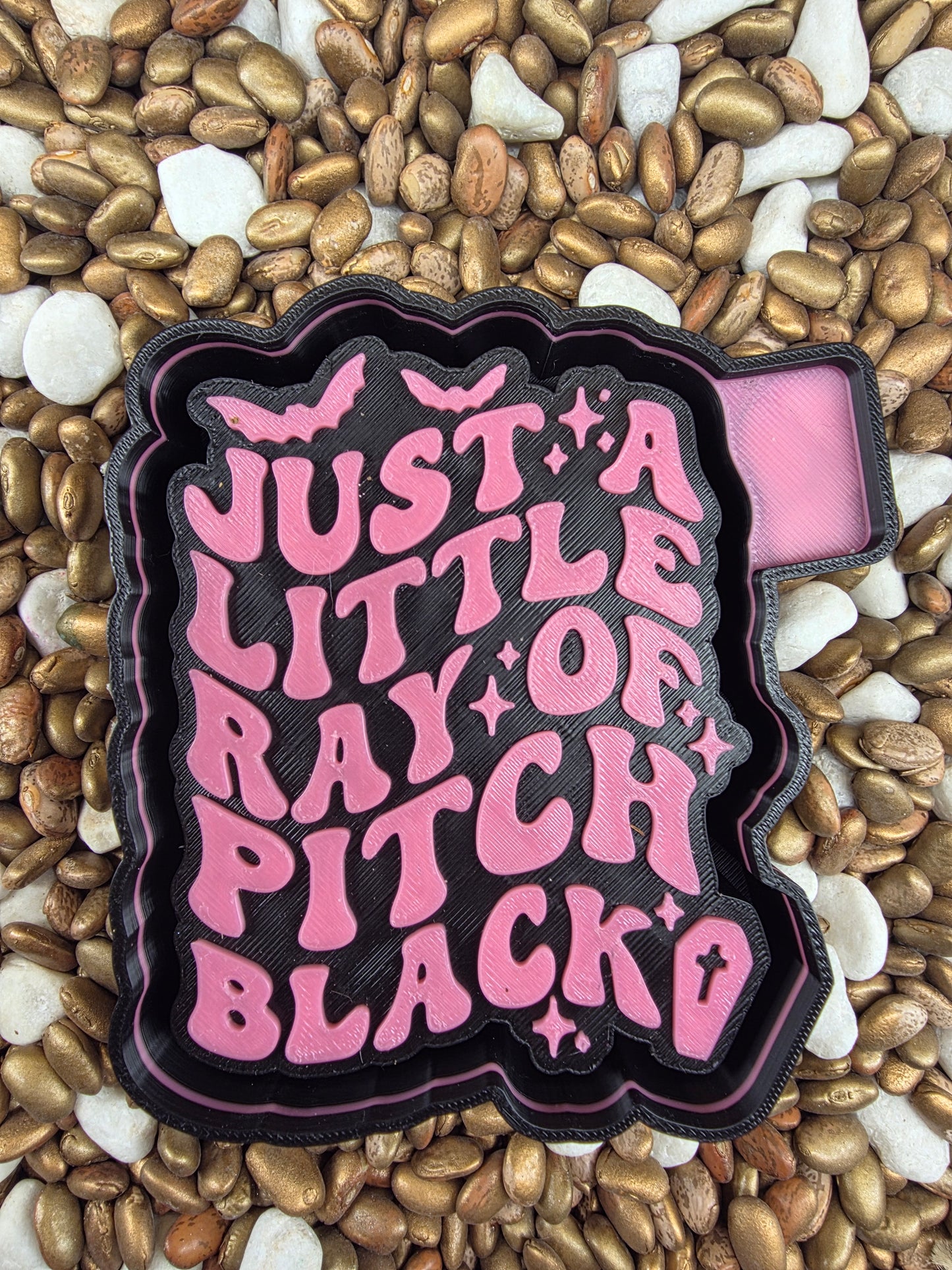 Just a Lirttle Ray of Pitch Black Freshie Mold