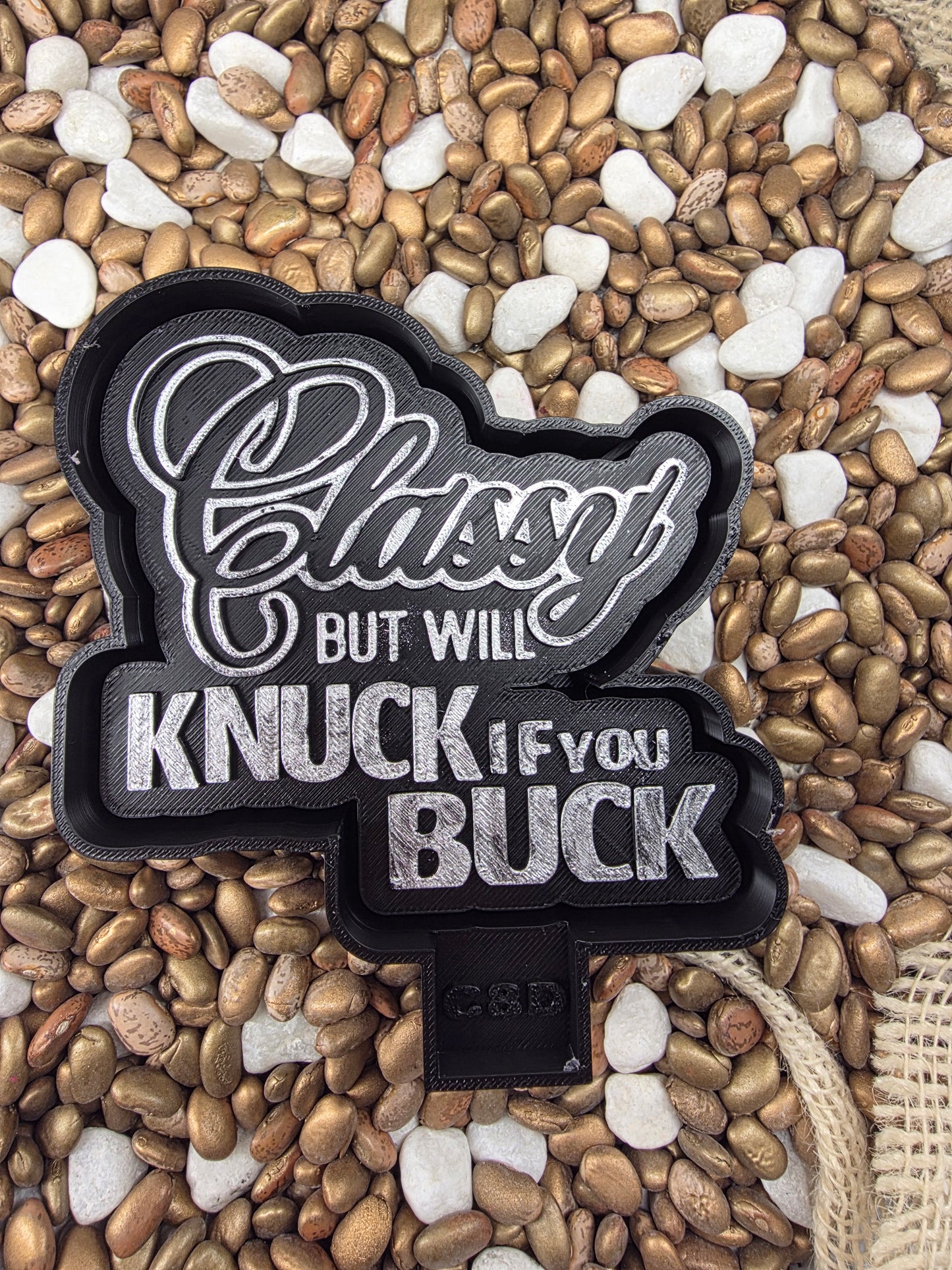 Knuck if you Buck Freshie Mold