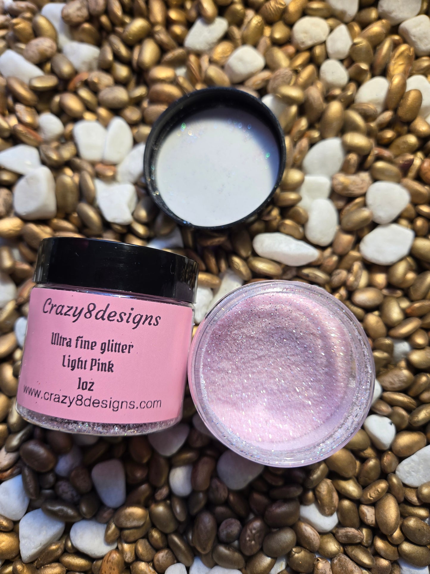 Light Pink Ultra Fine Glitter