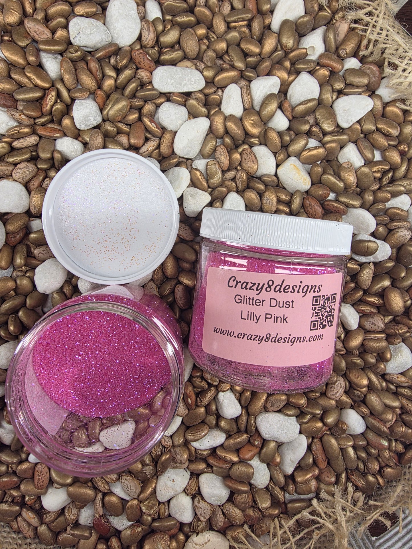 Lilly Pink Glitter Dust