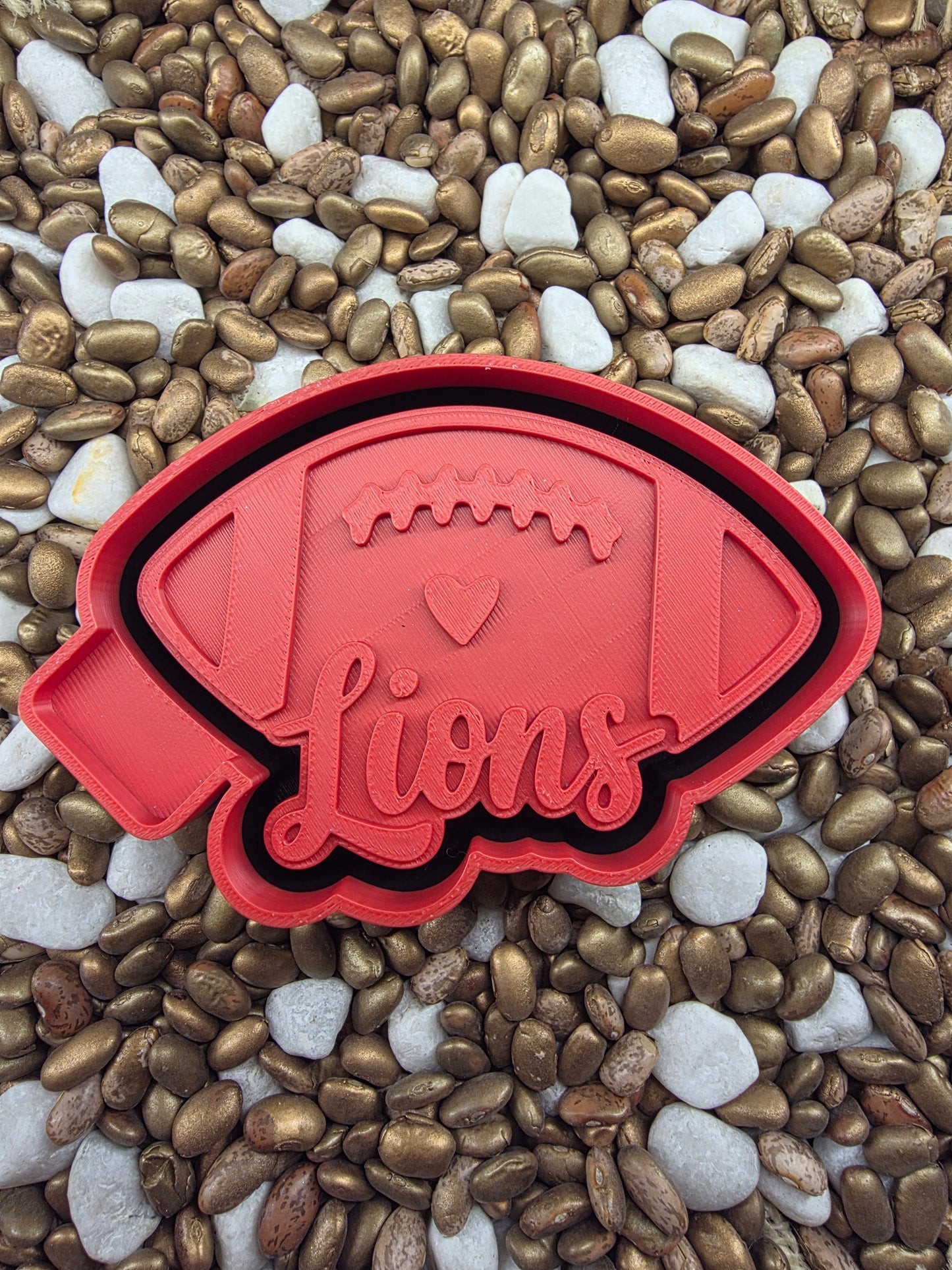 Lions football Freshie Mold