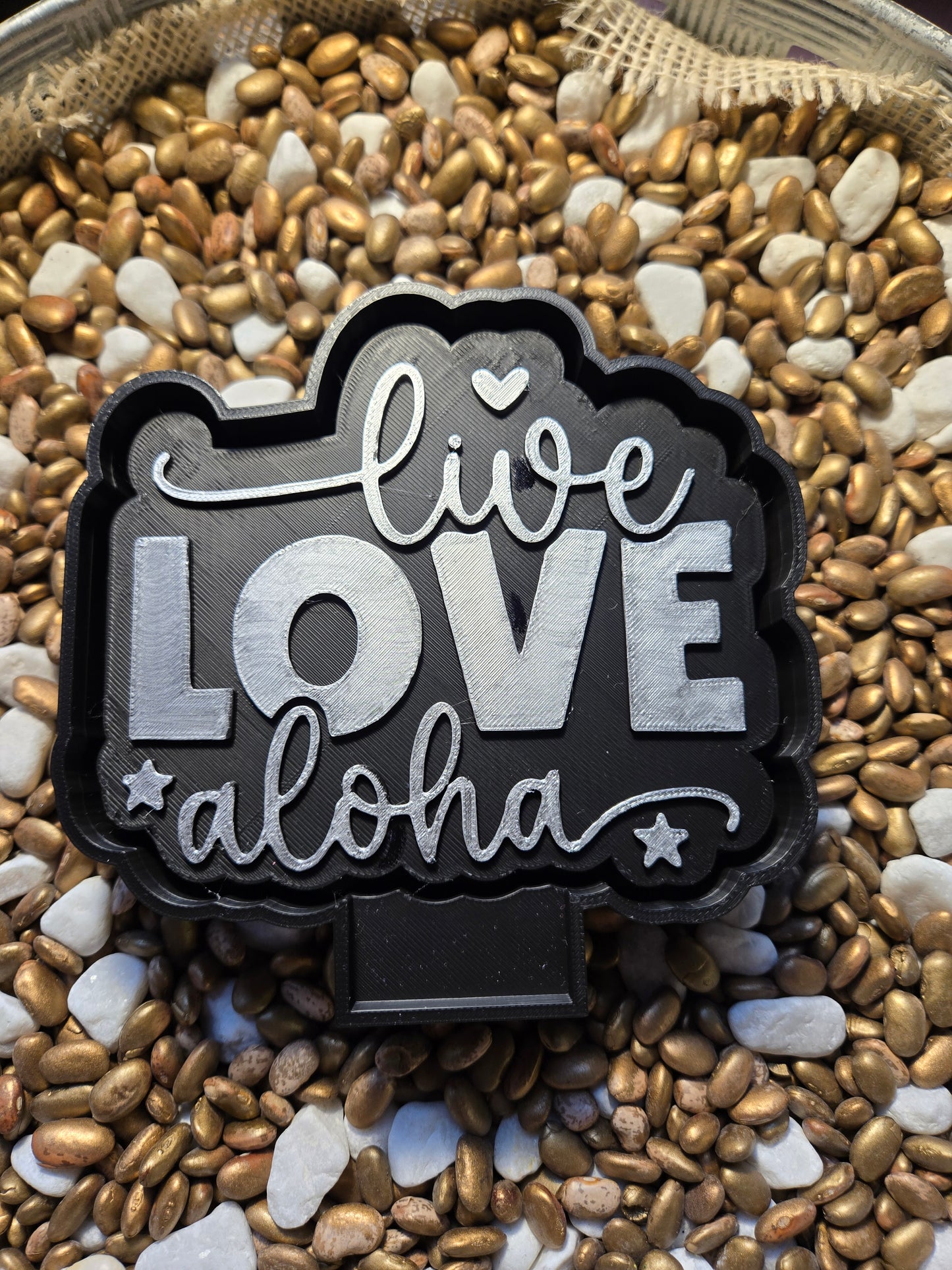 Live Love Aloha Freshie Mold