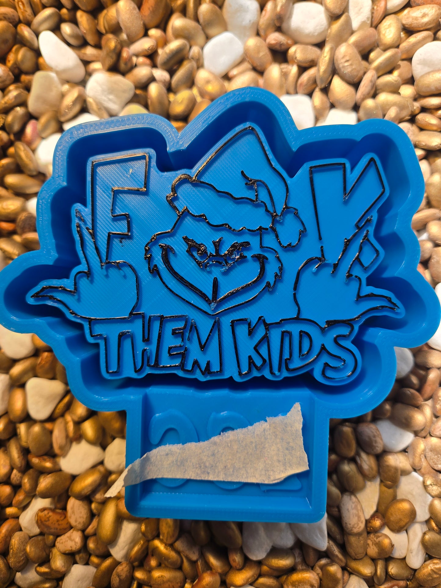 Naughty Grinch Freshie Mold