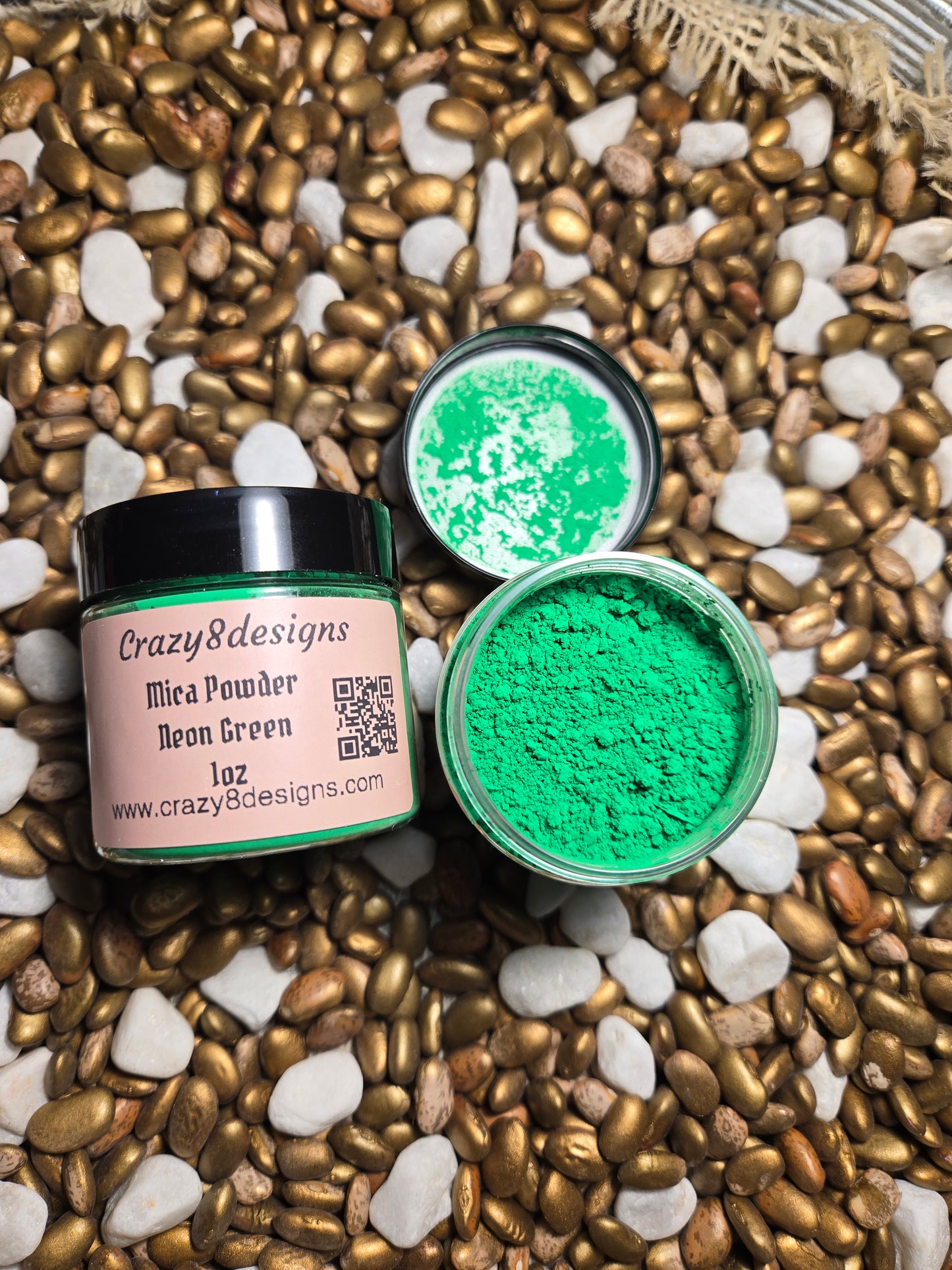 Neon Green Mica