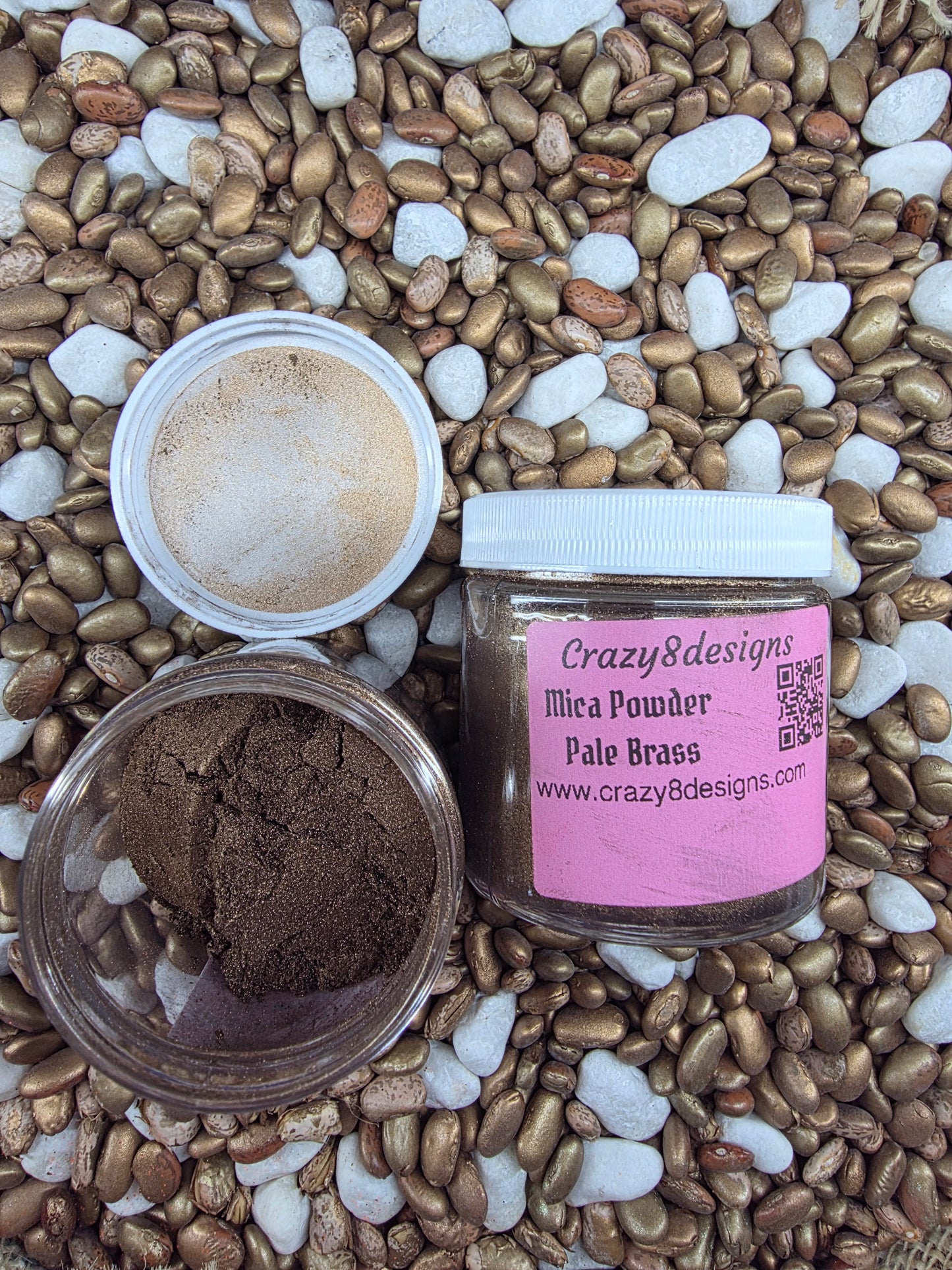 Pale Brass Mica Powder