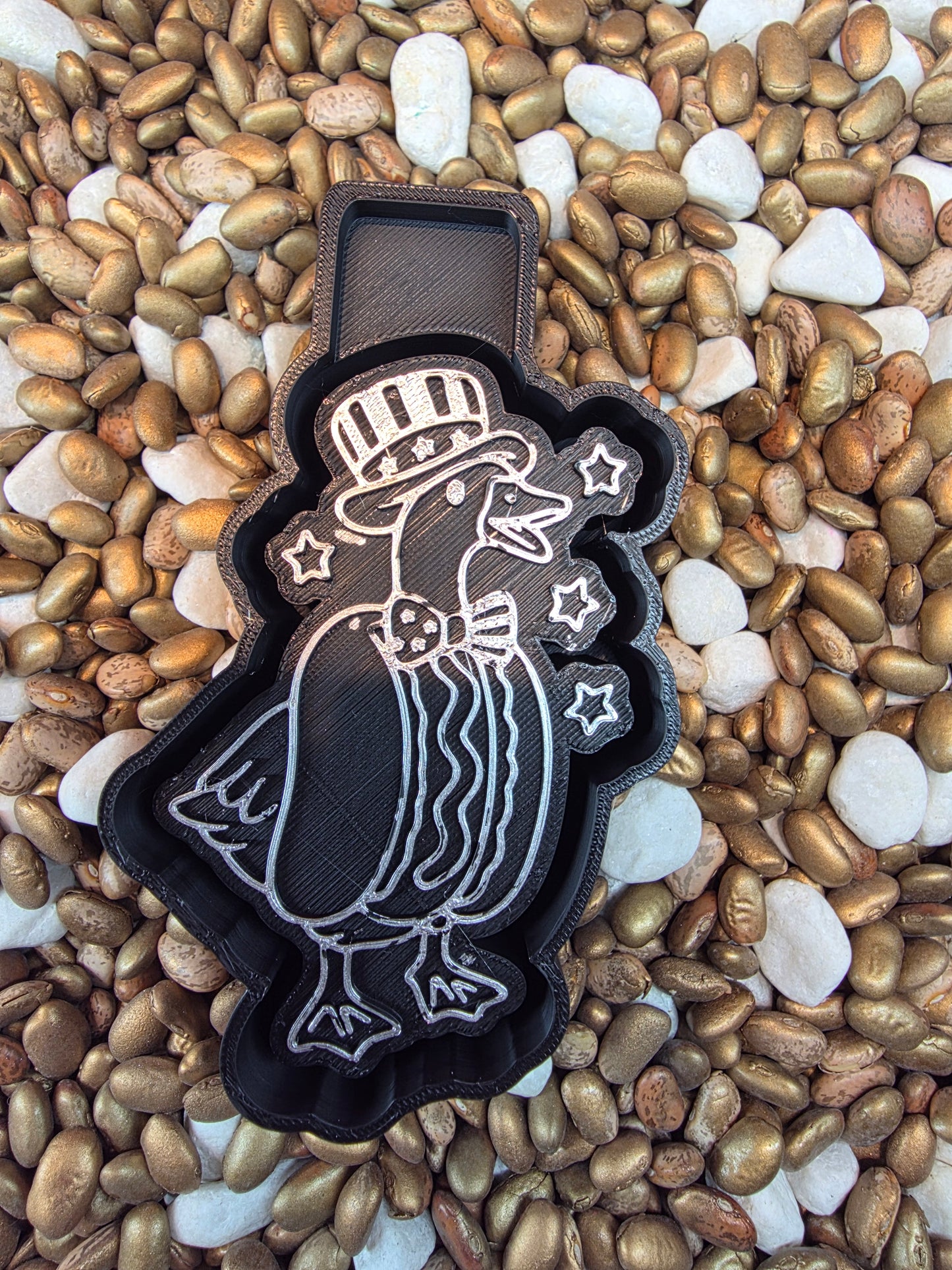 Patriotic Goose Freshie Mold