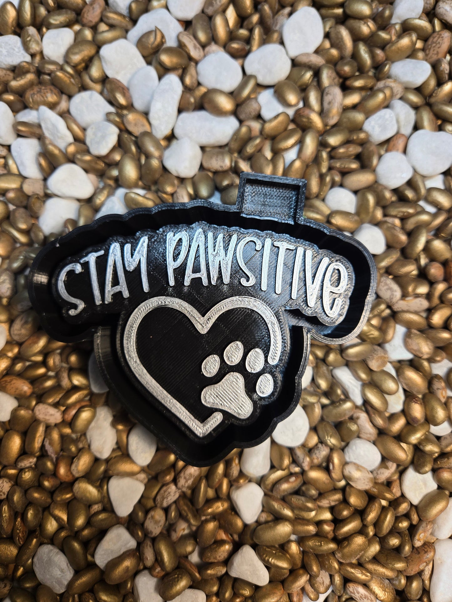 Stay Pawsitive Freshie Mold