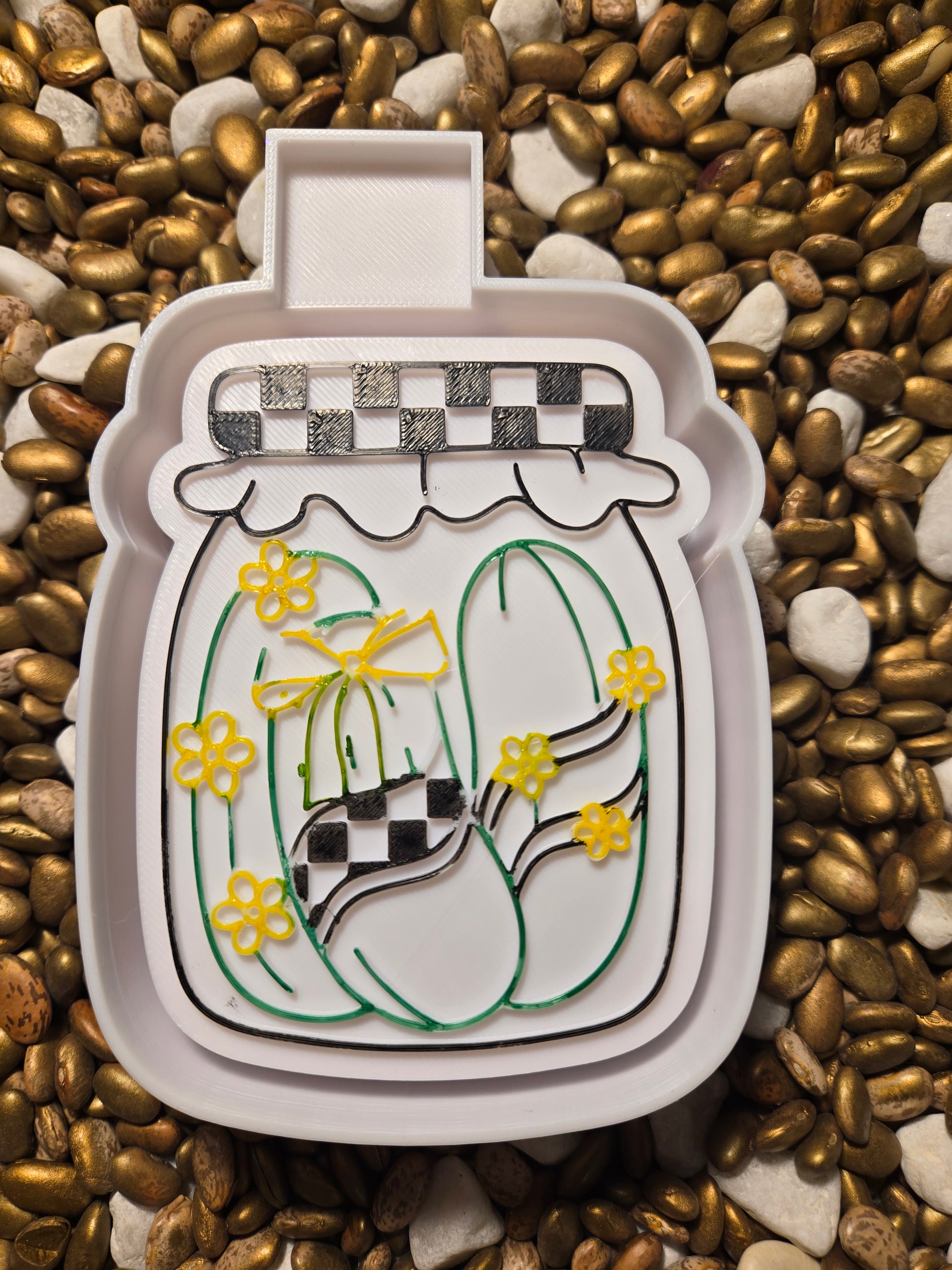 Pickle Jar Freshie Mold