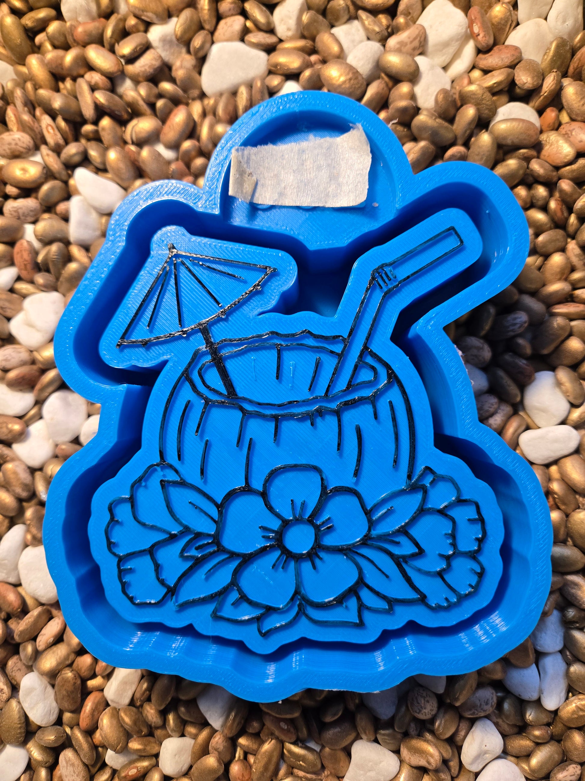 Pina Colada Freshie Mold