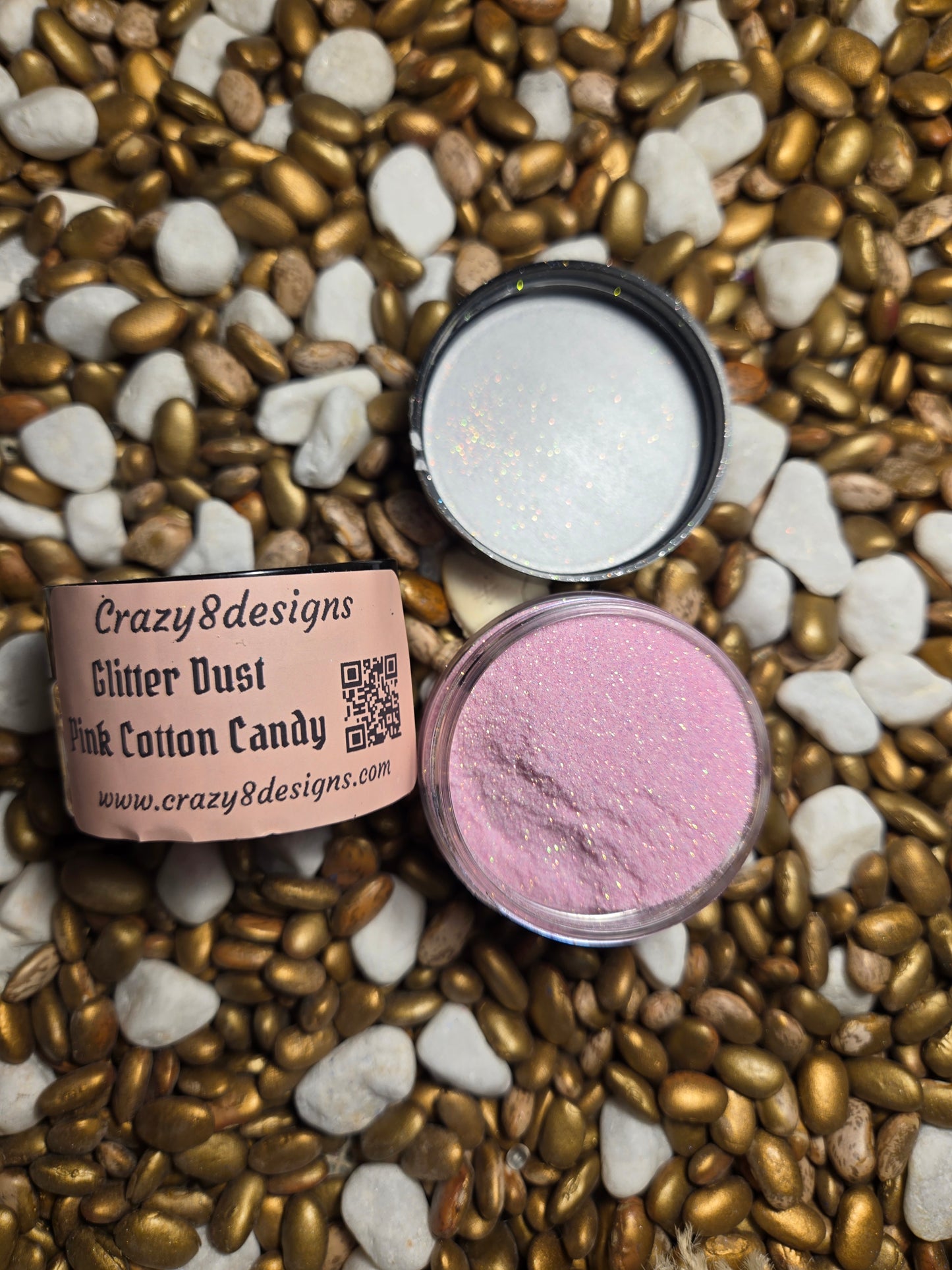 Pink Cotton Candy Glitter Dust