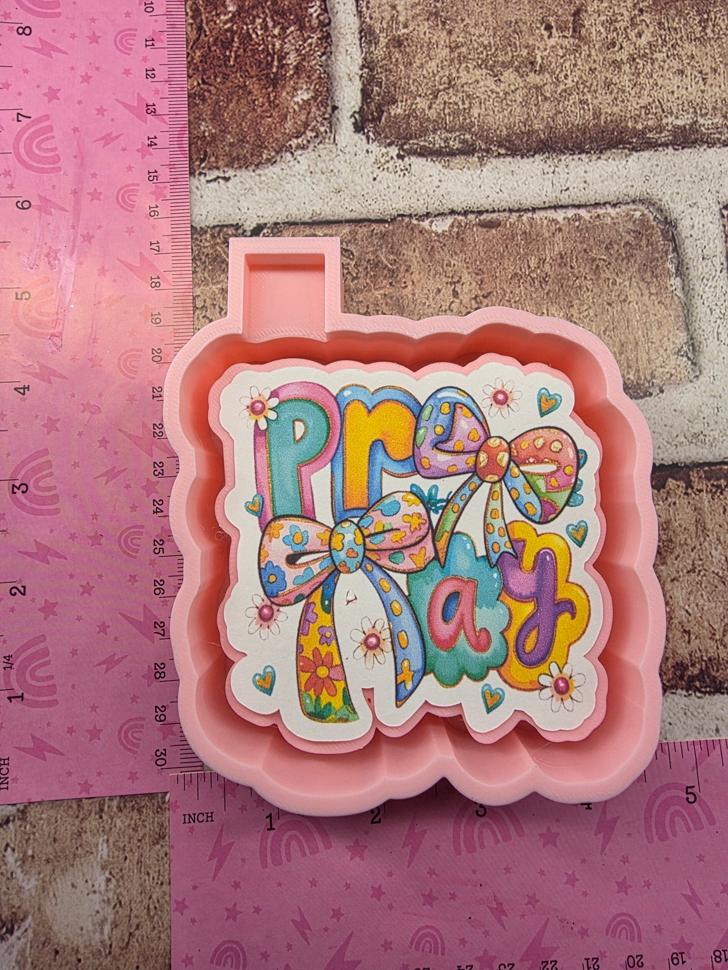 Pray Cardstock Freshie Mold