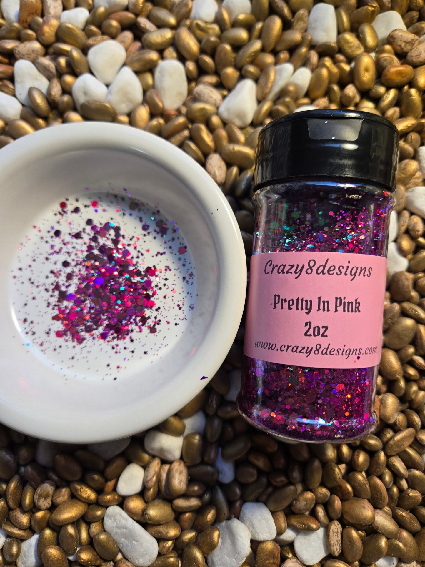 Pretty in Pink Glitter