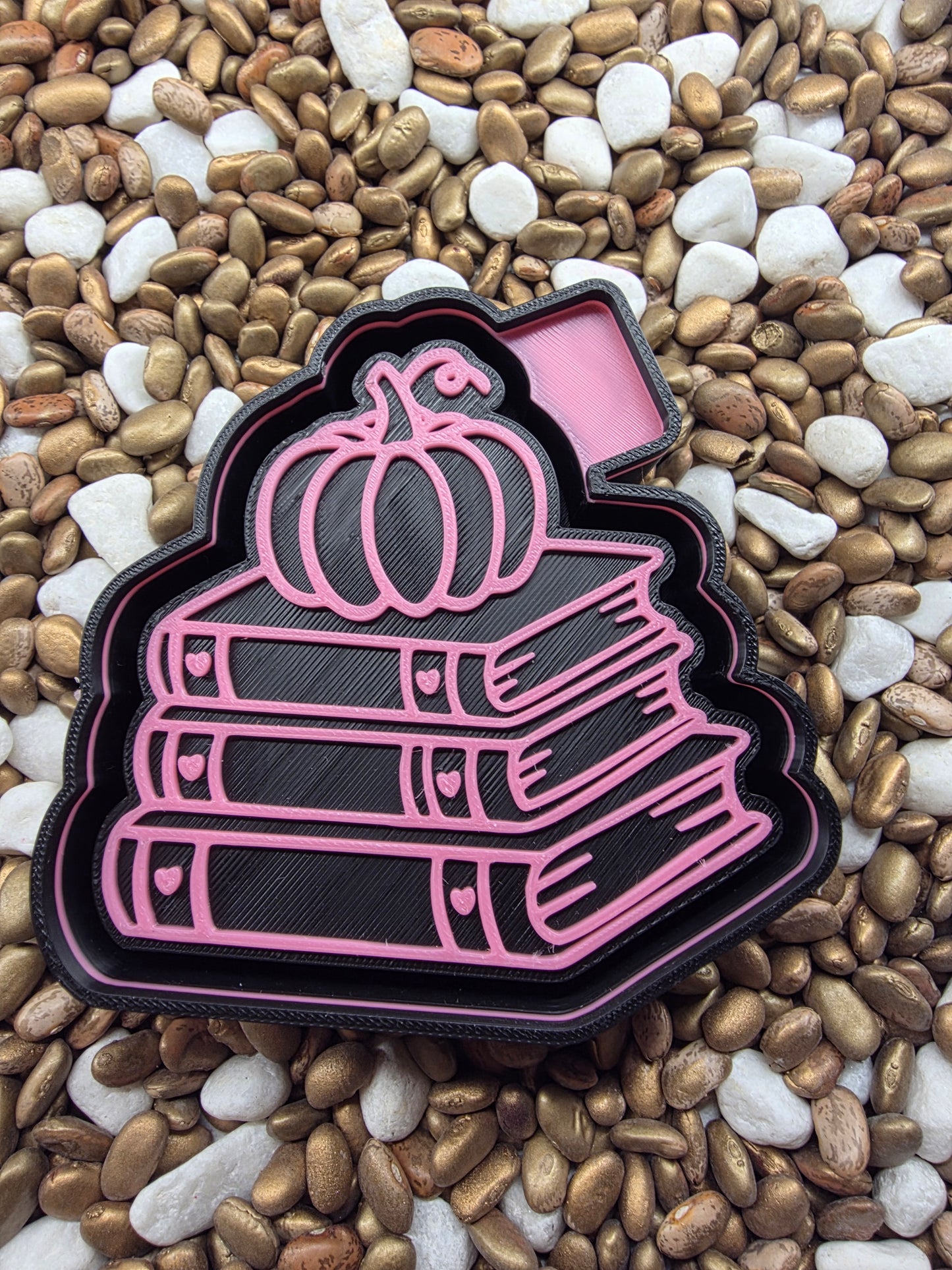 Pumpkin Books Freshie Mold