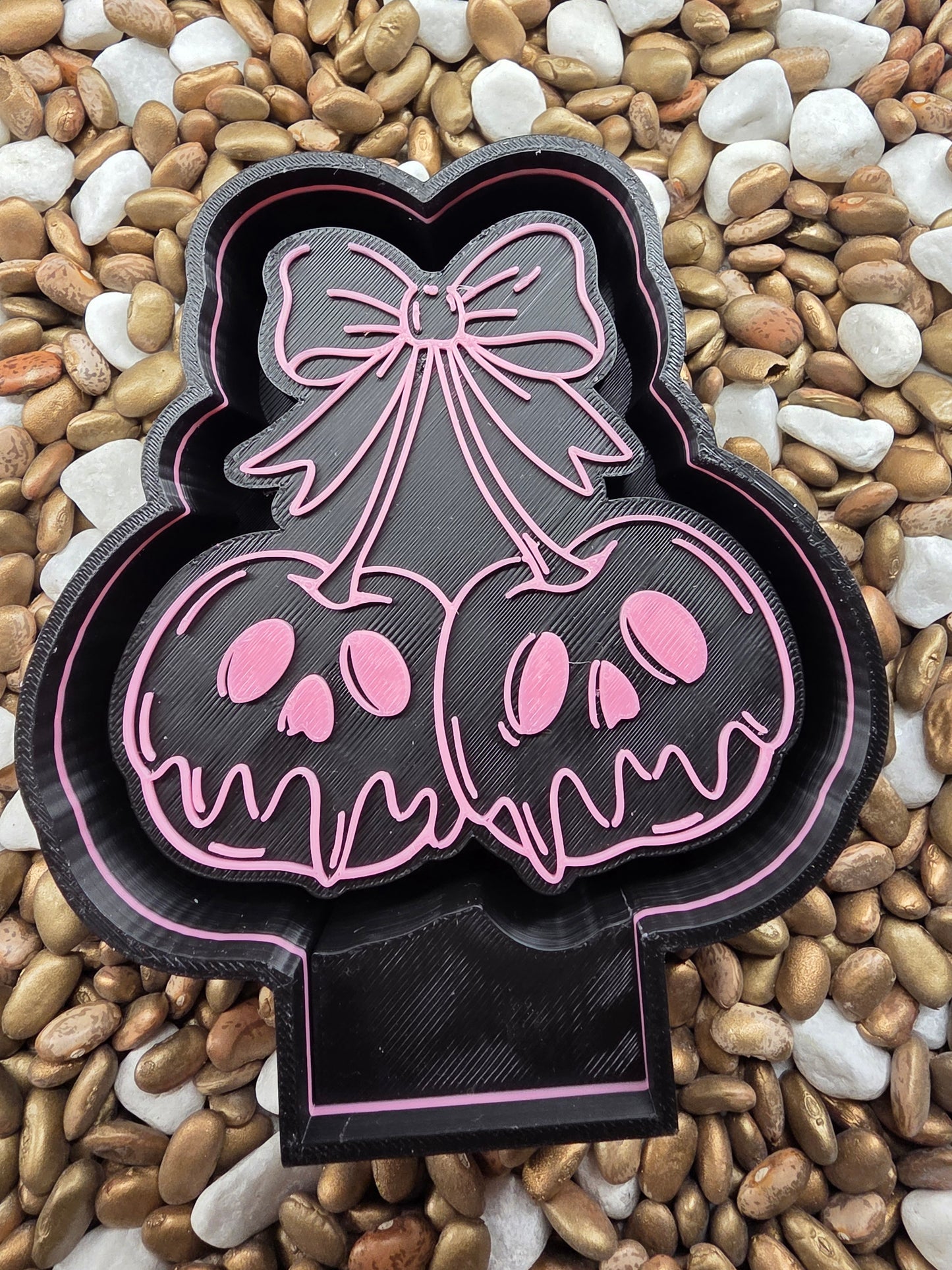Pumpkin Cherry Drip Freshie Mold
