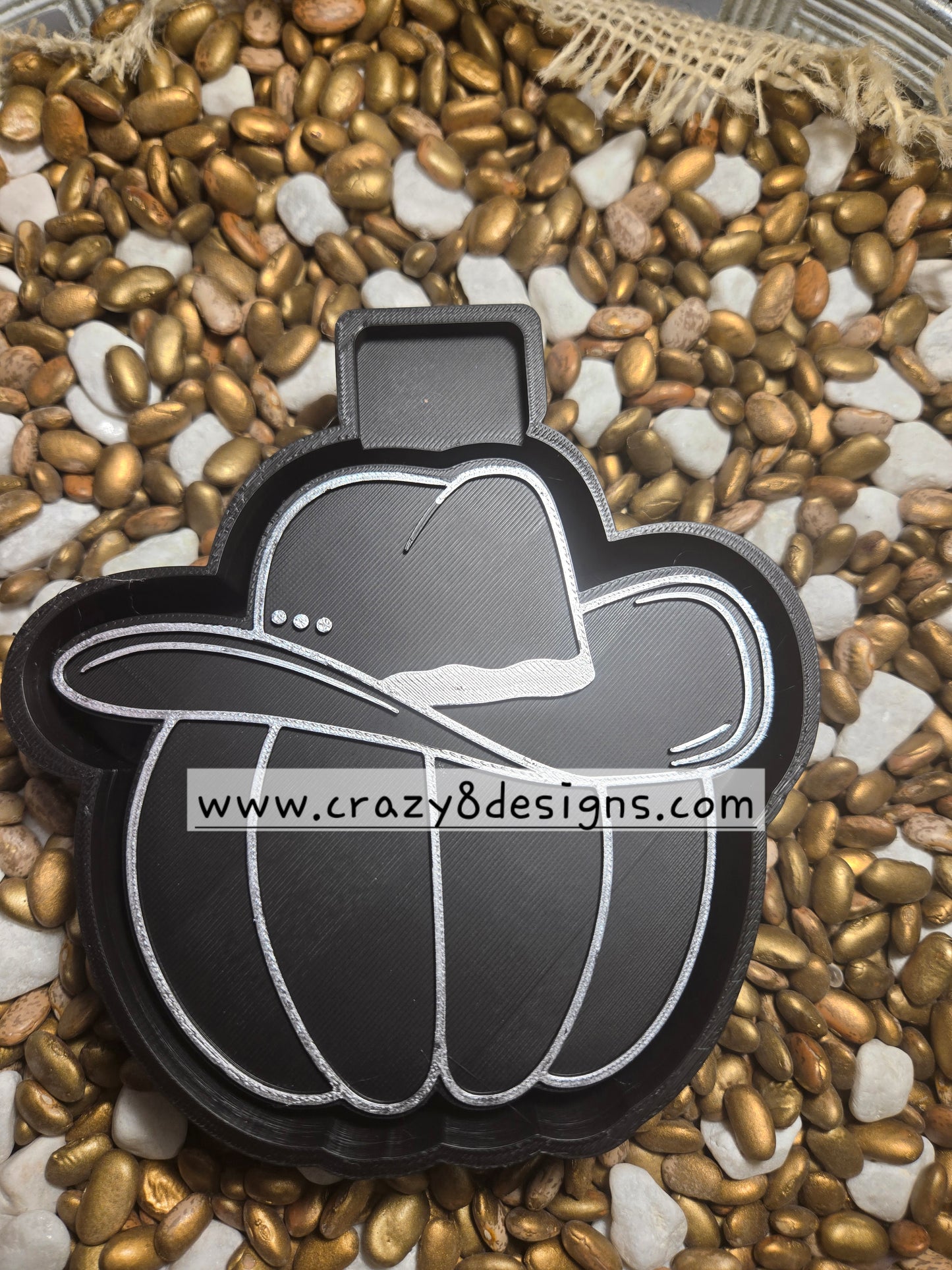 Pumpkin Hat Freshie Mold