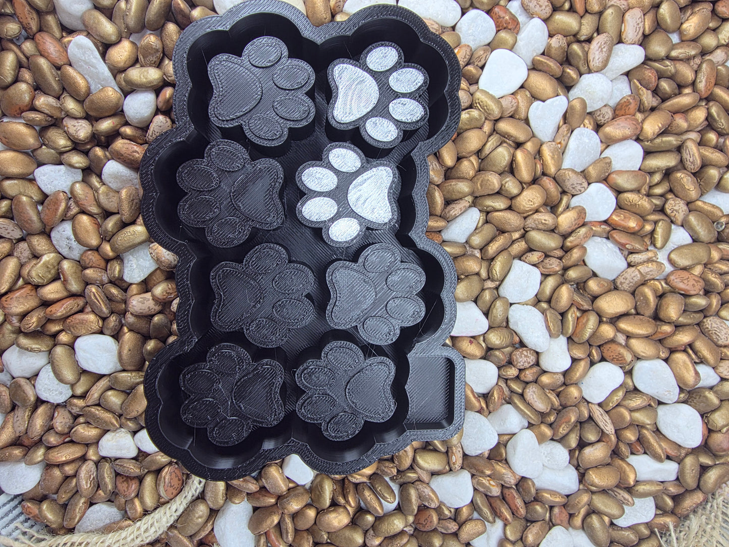 Puppy Paw Wax Melt Mold