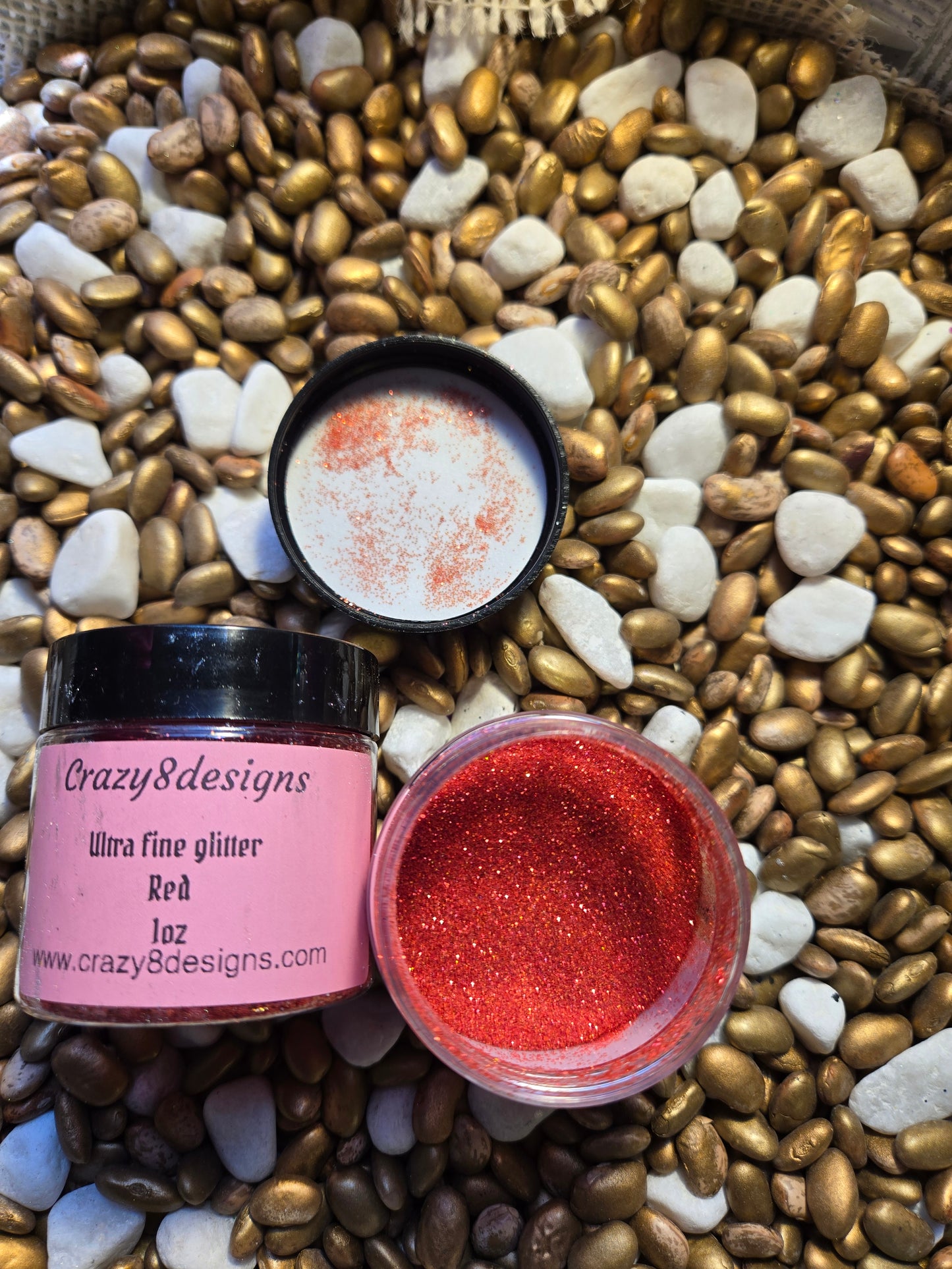 Red Ultra Fine Glitter