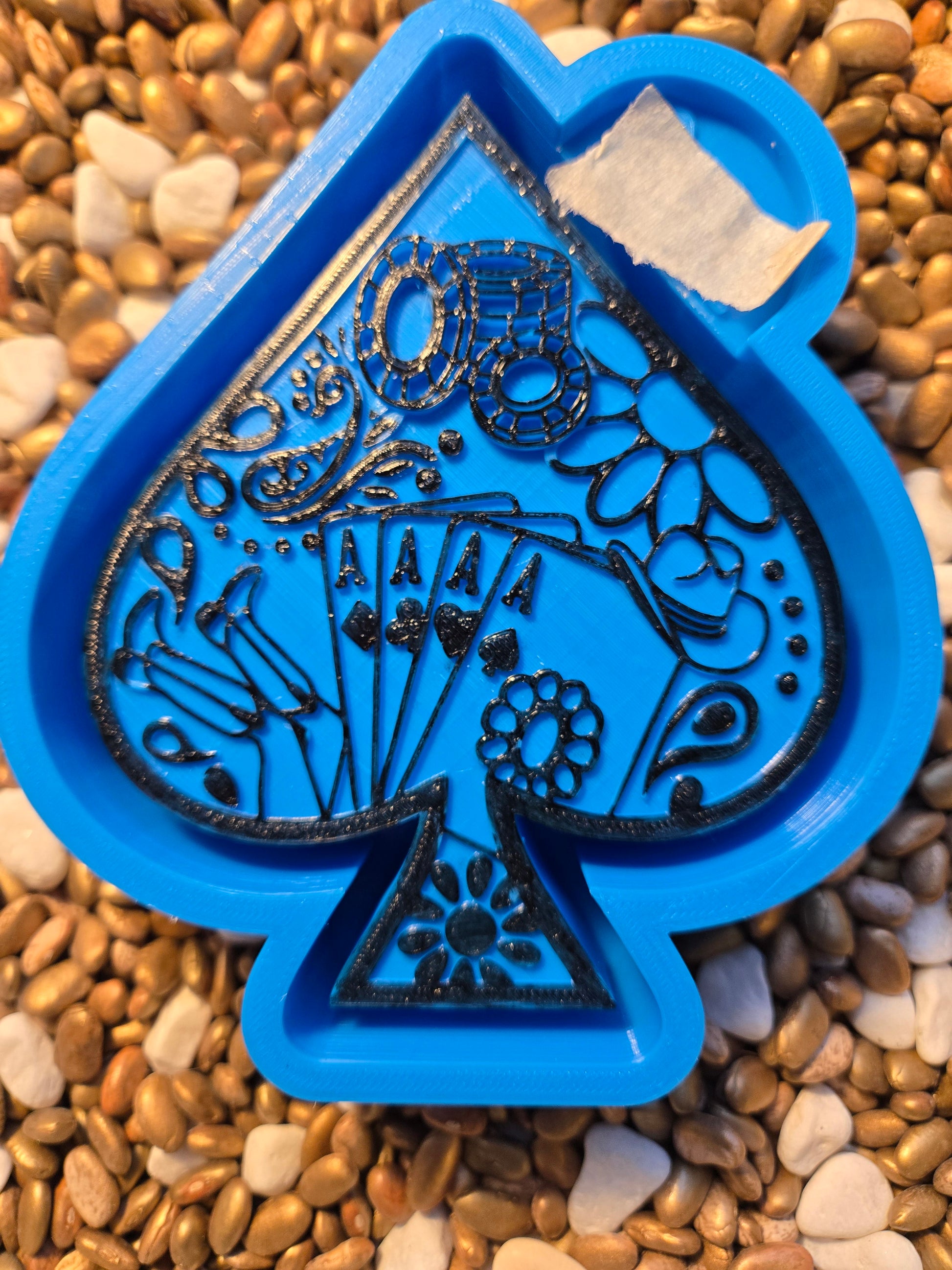 Ring spade Freshie Mold