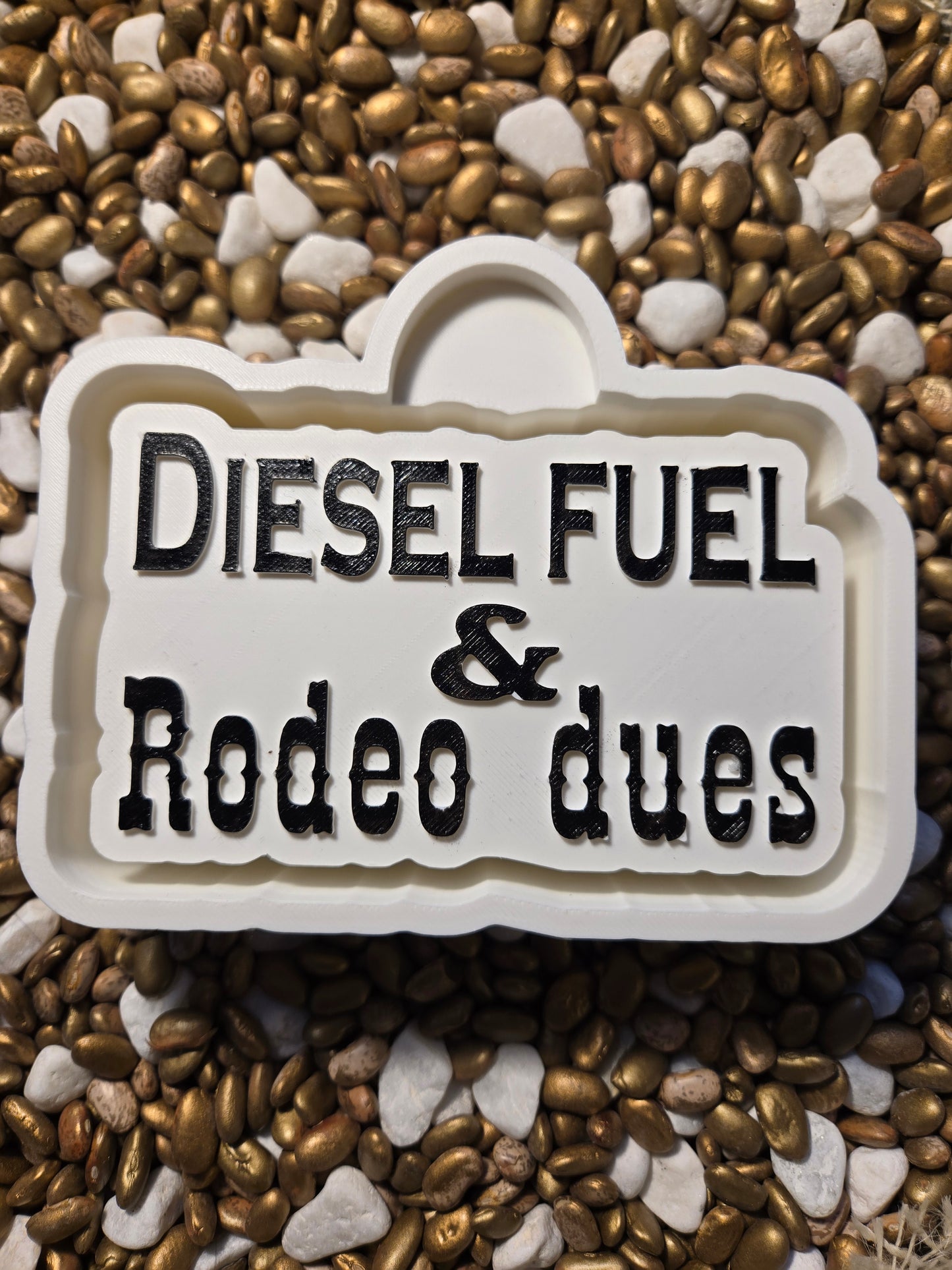 Rodeo Dues Freshie Mold