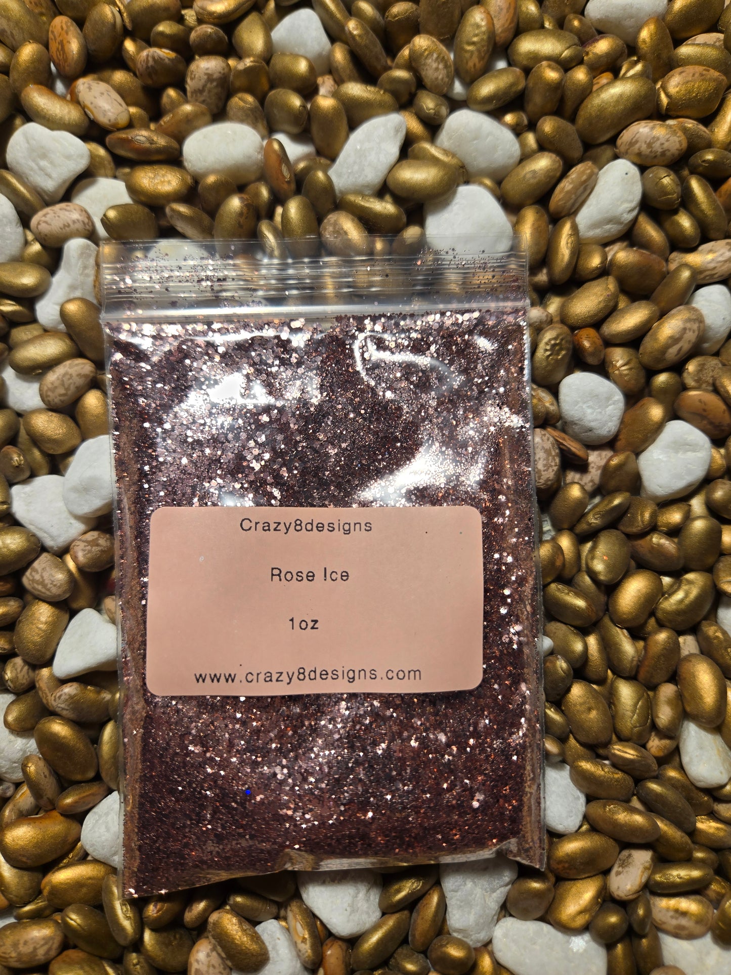 Rose Ice Glitter