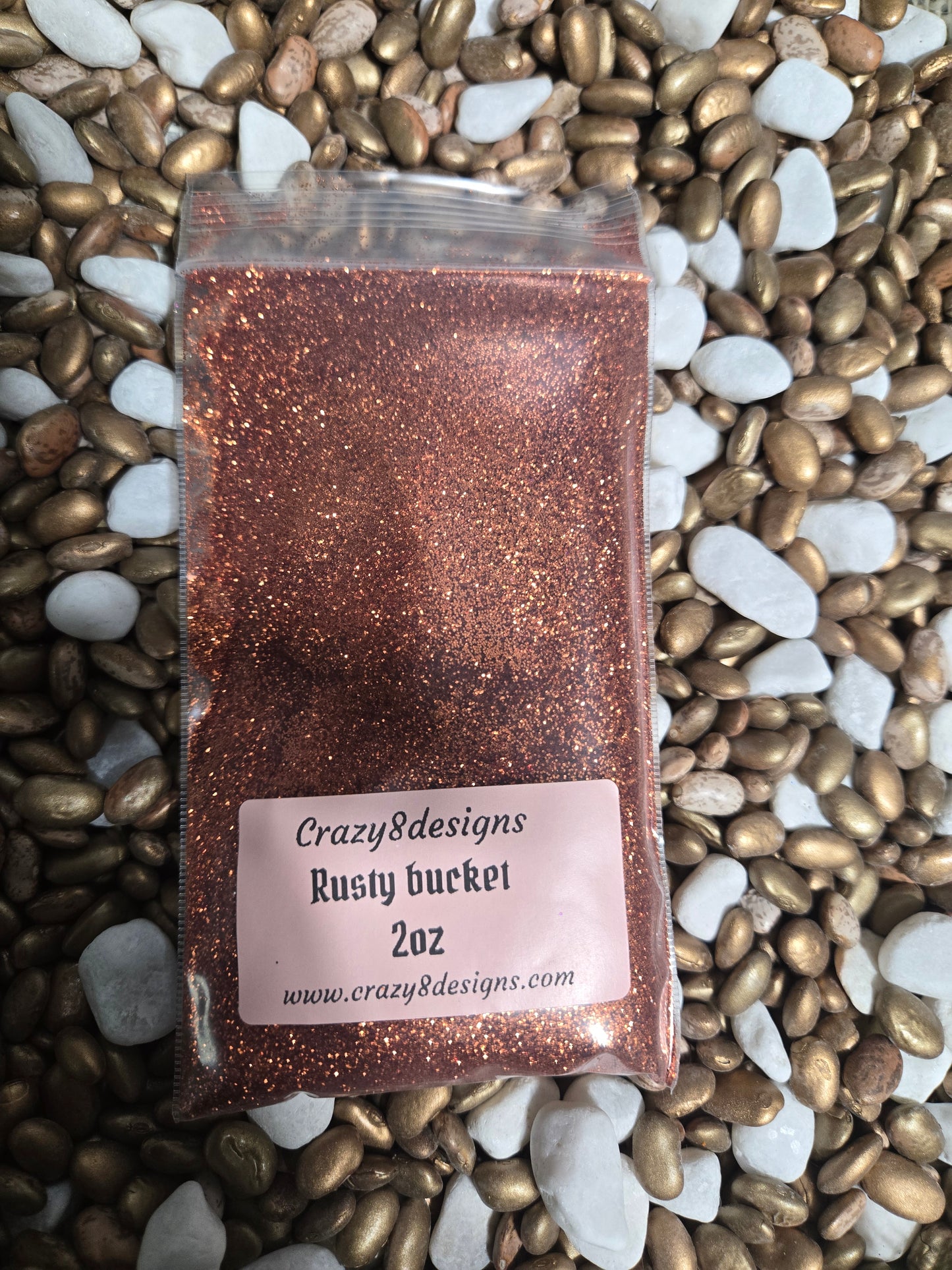 Rusty Bucket Glitter