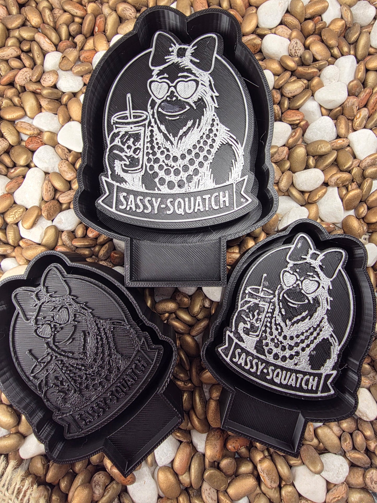 Sassy-Squatch Freshie Mold
