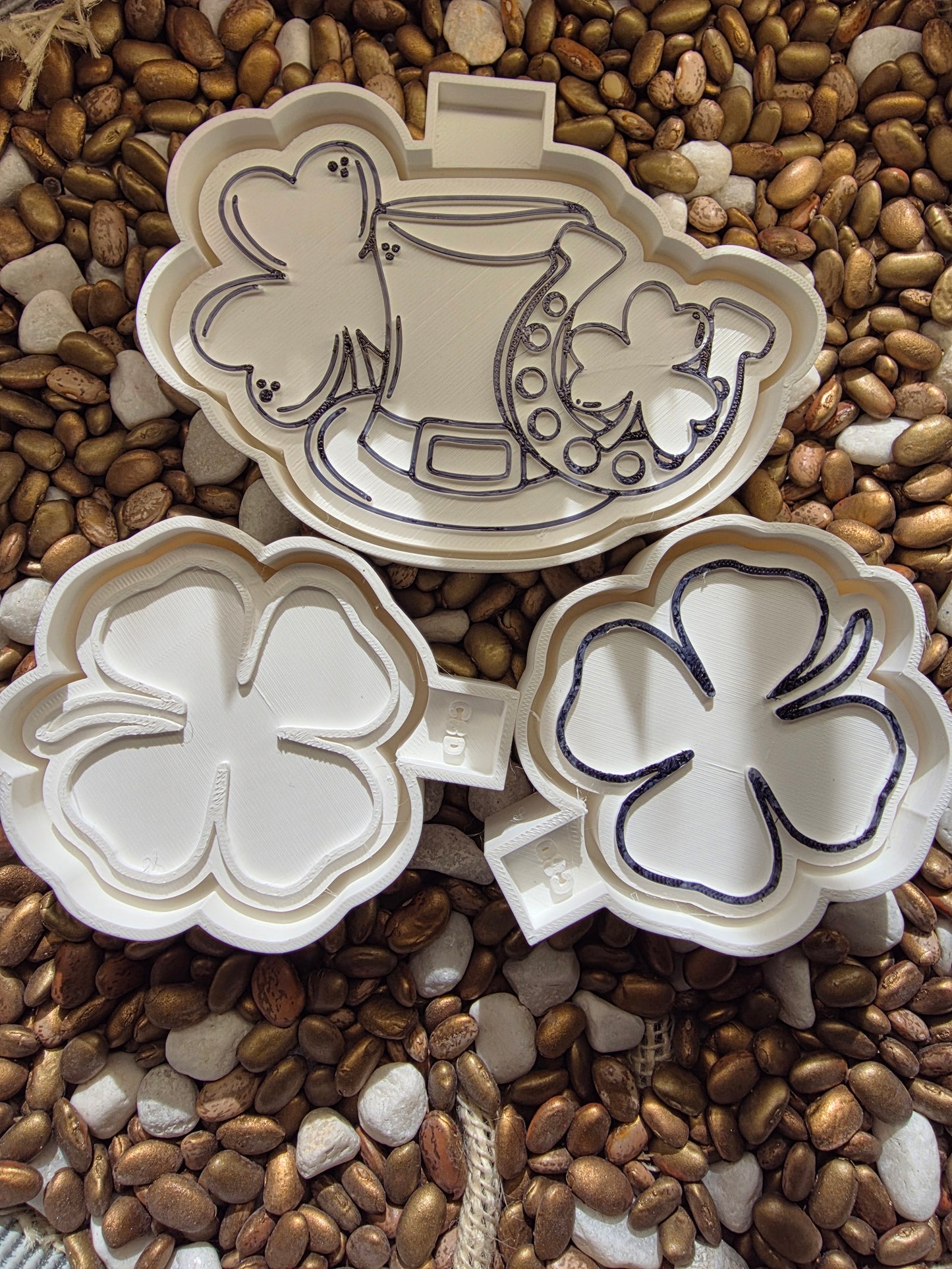 Shamrock Freshie Mold