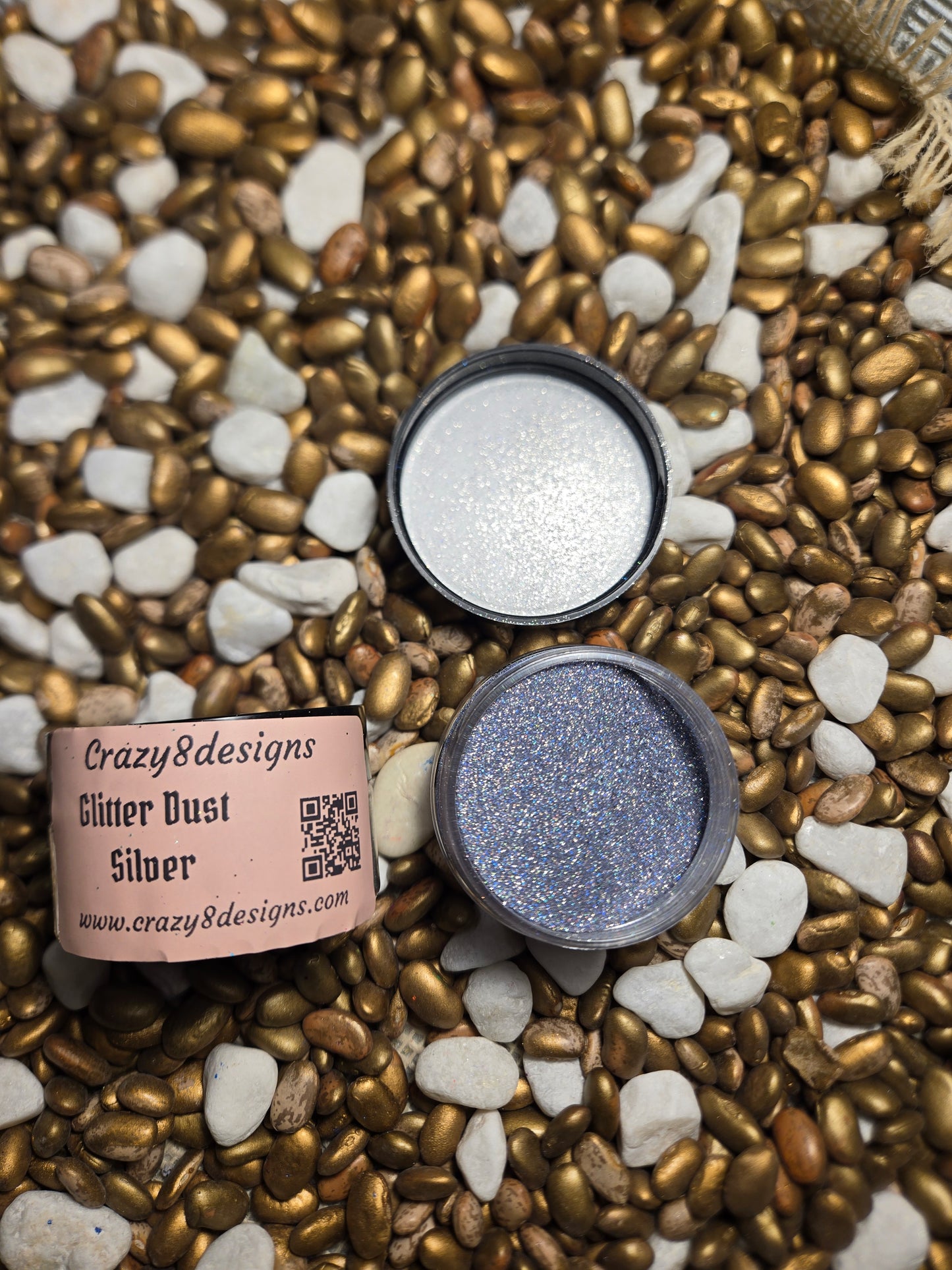 Silver Glitter Dust