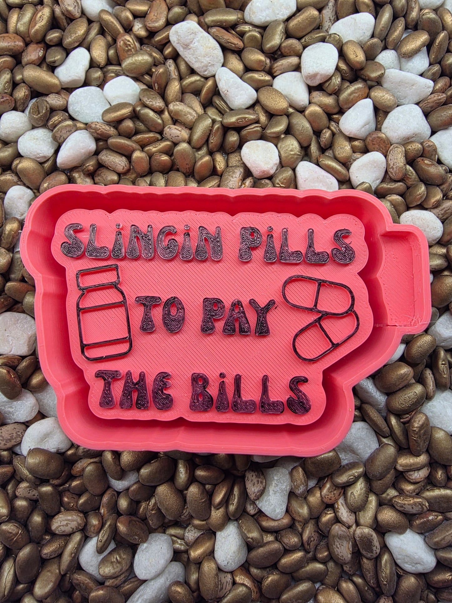Singing Pills Freshie Mold