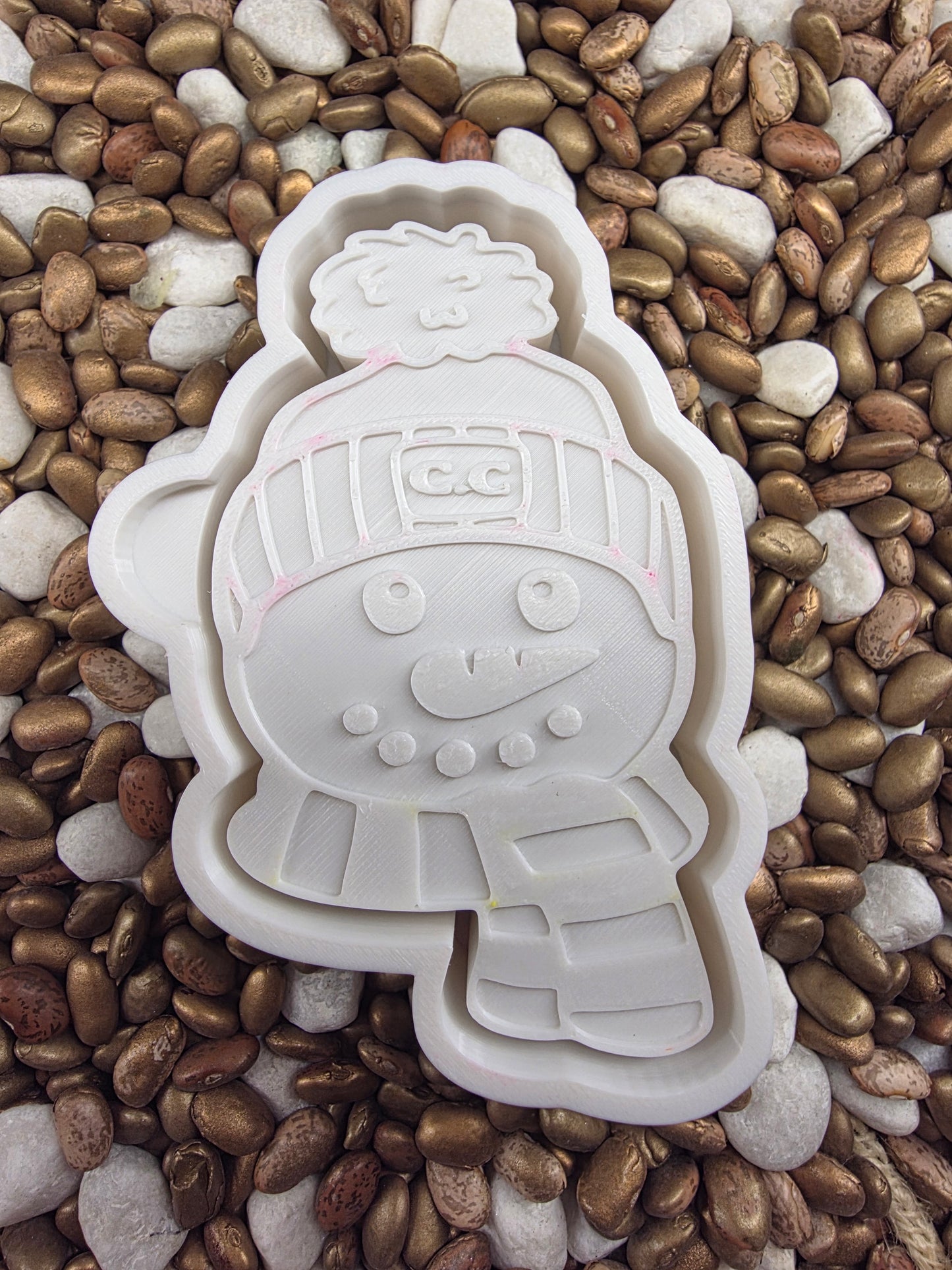 Snowman CC Frame Mold