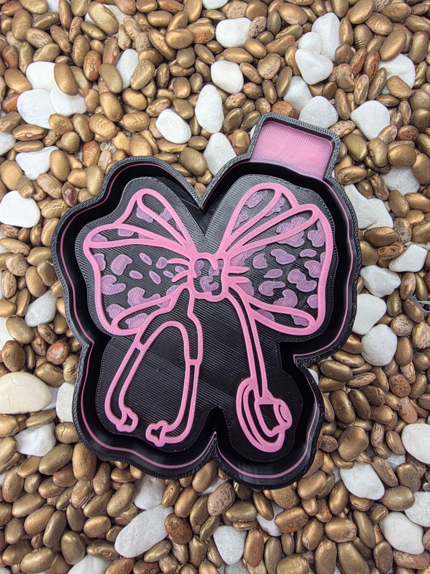 Stethoscope Bow Freshie Mold